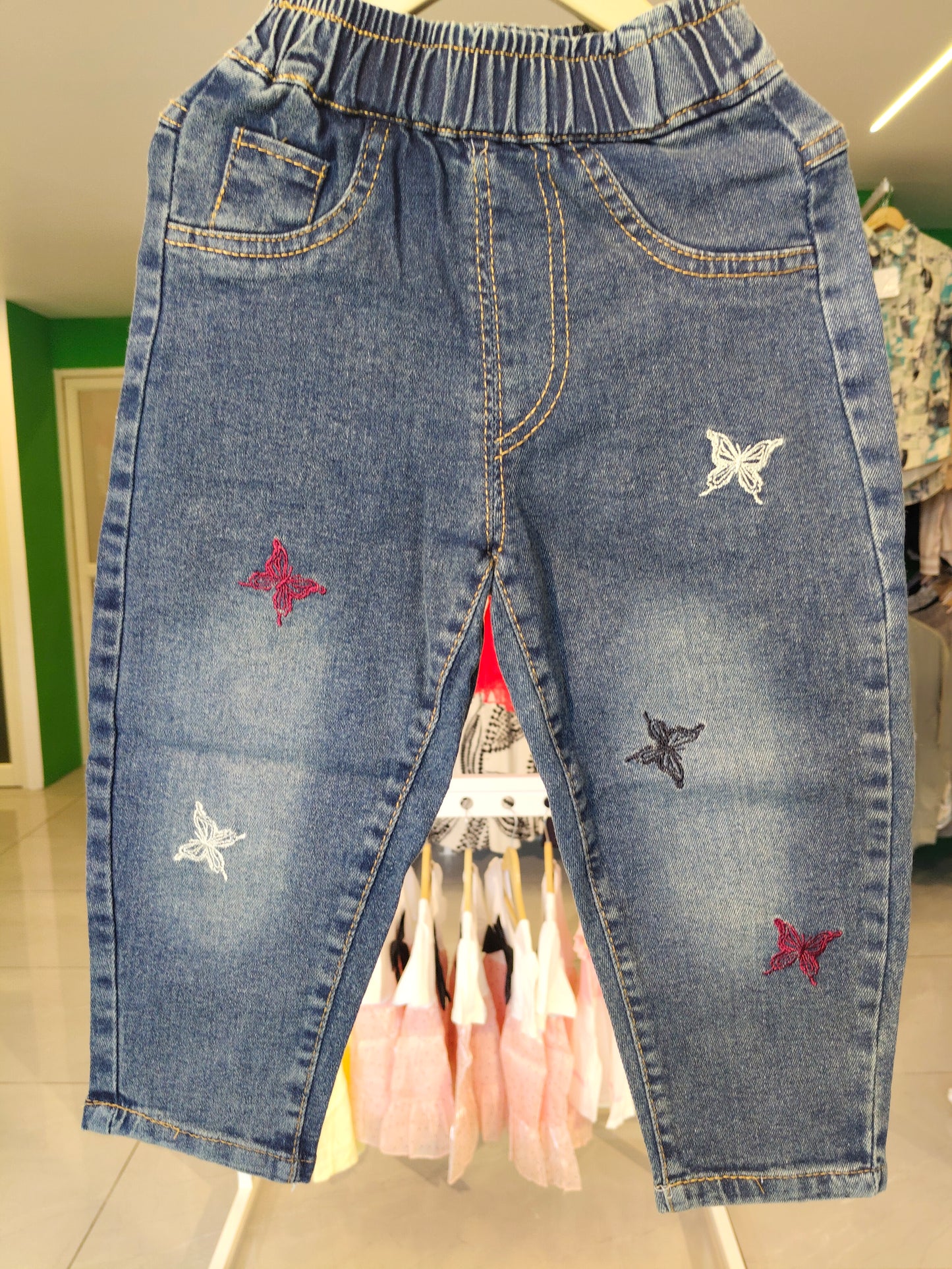Baggy Denim Jeans for Girls (LARGE)