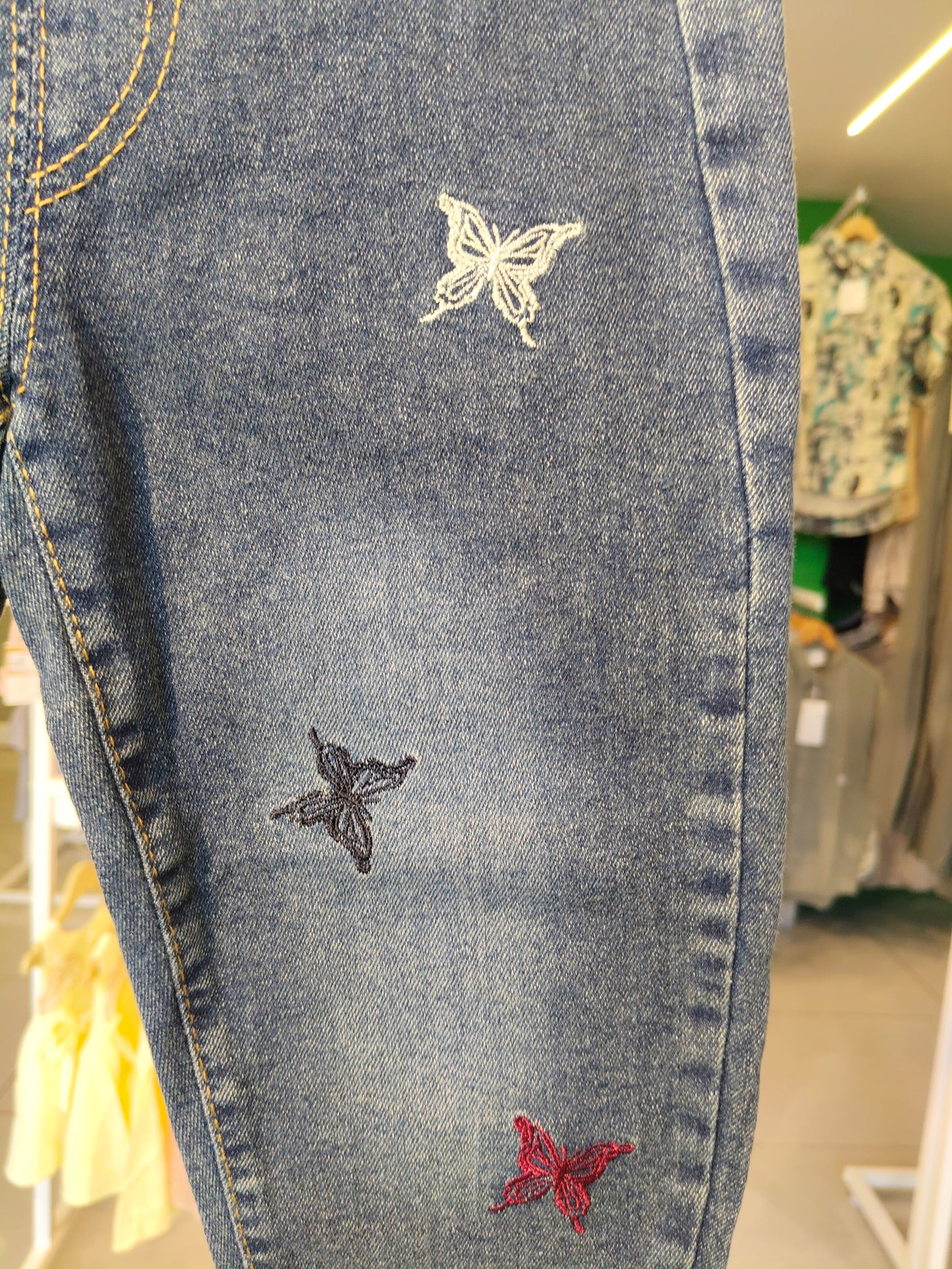 Baggy Denim Jeans for Girls (LARGE)