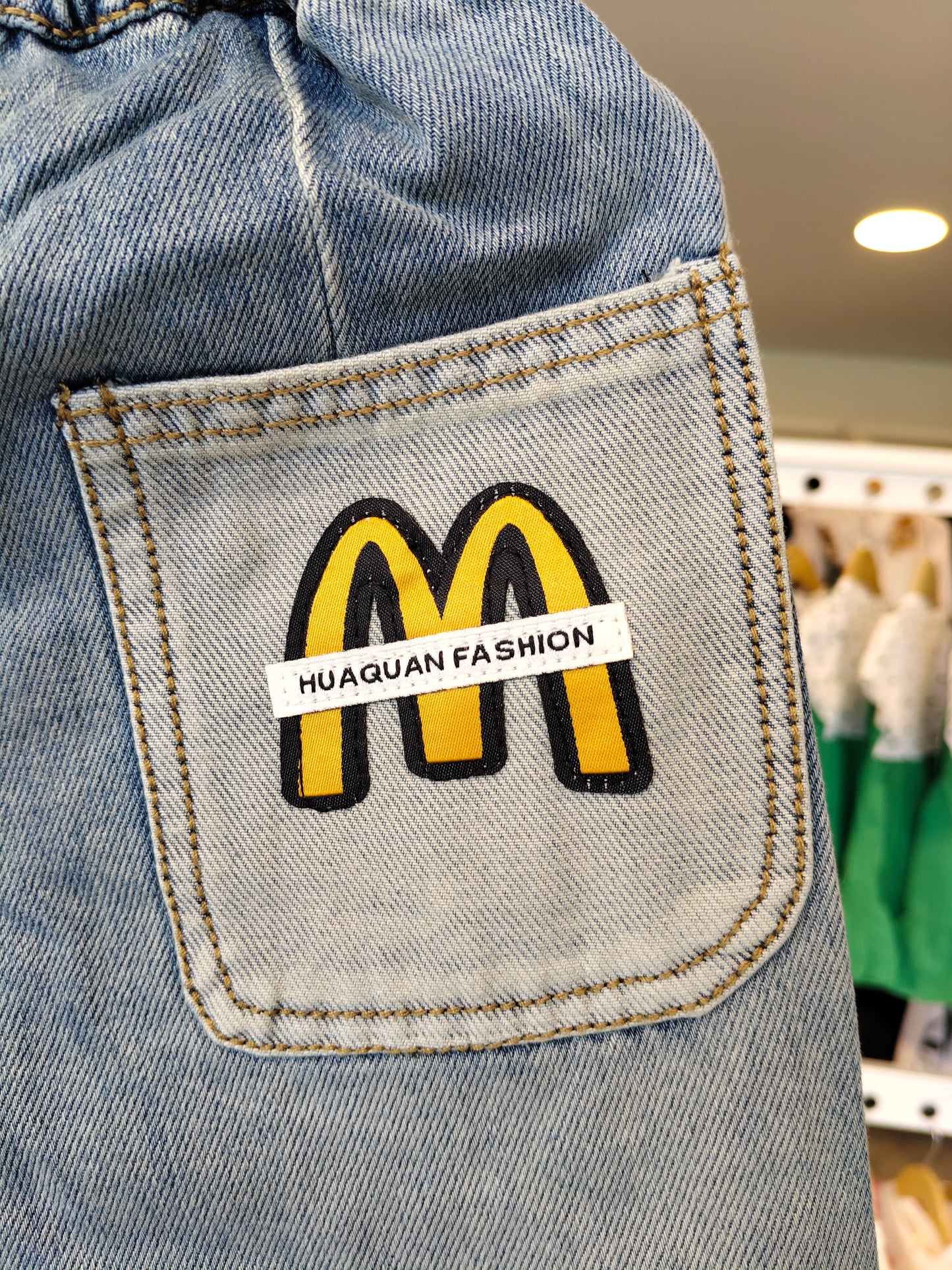 Baggy Denim Jeans for Kids (SIZE 3)