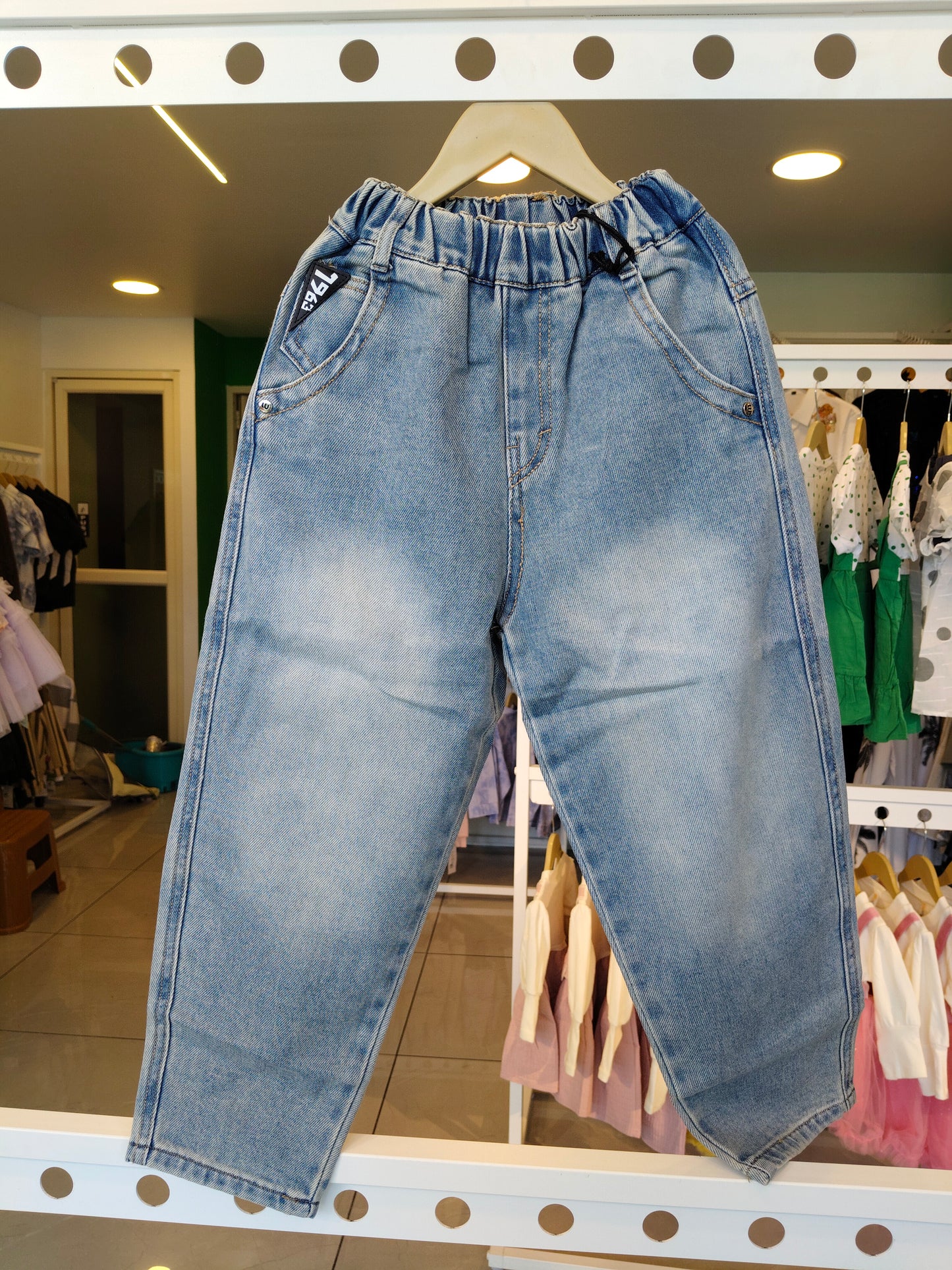 Baggy Denim Jeans for Kids (SIZE 21)