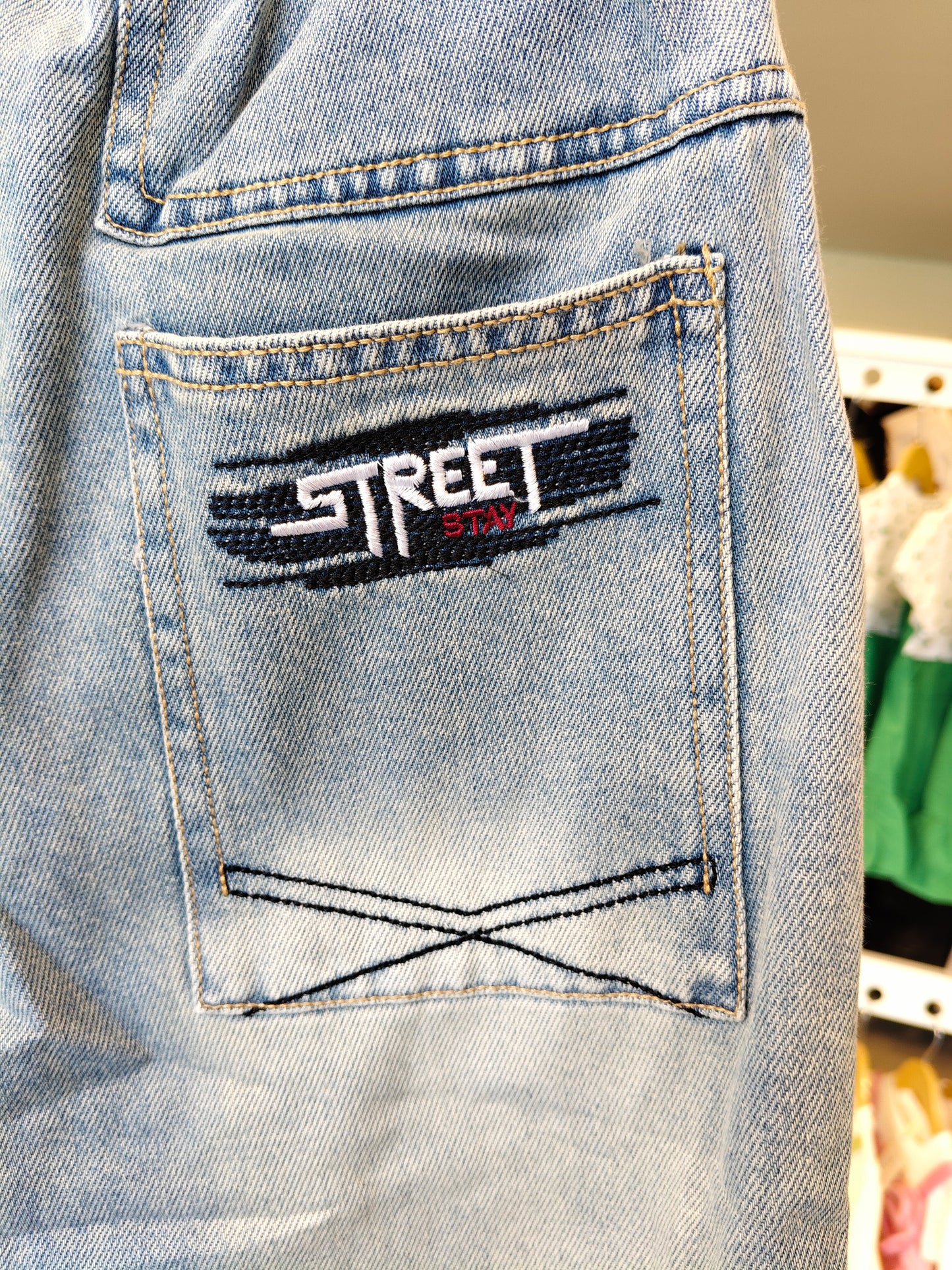 Baggy Denim Jeans for Kids (SIZE 21)