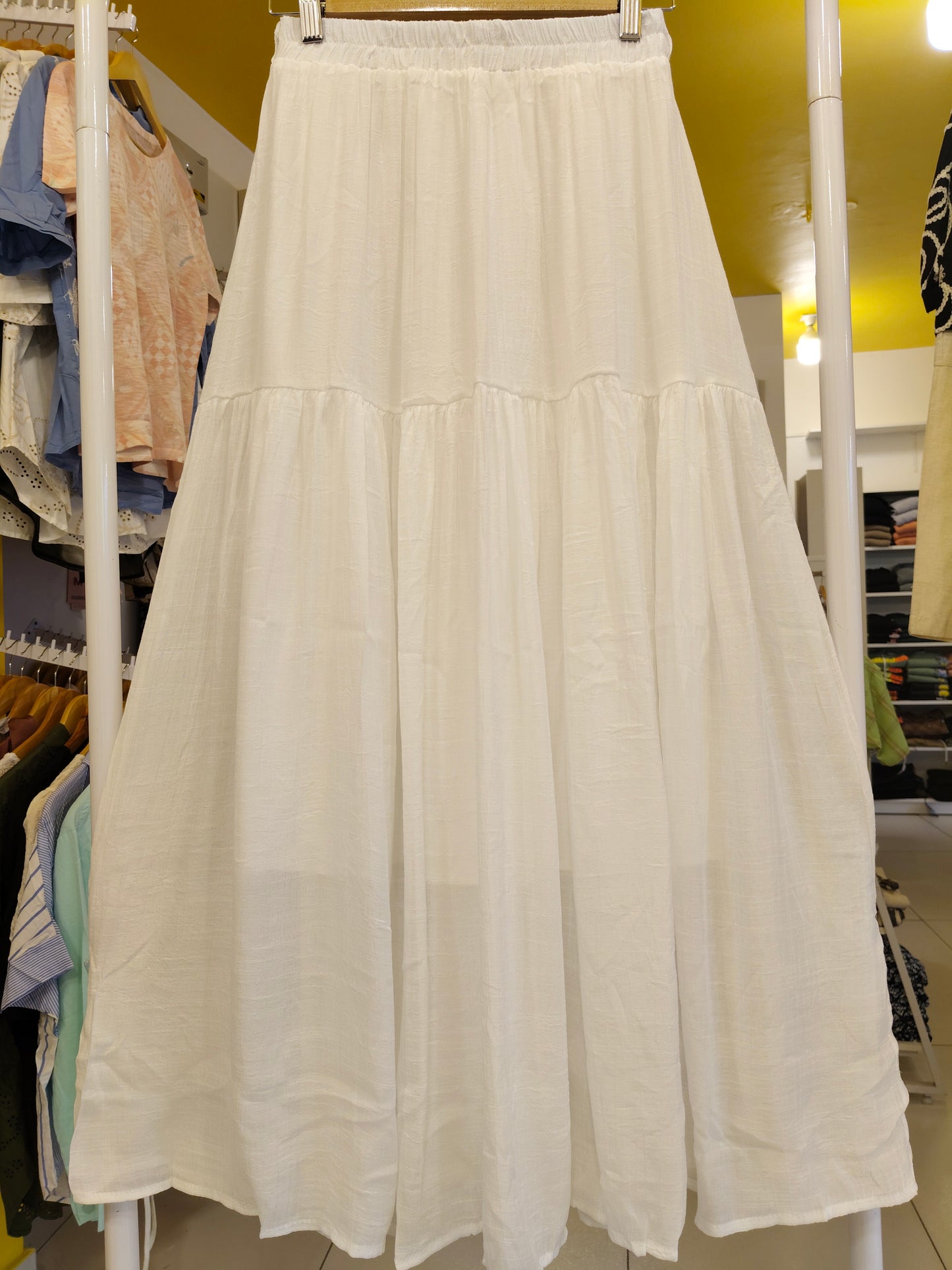 Women's Tiered Maxi Skirt