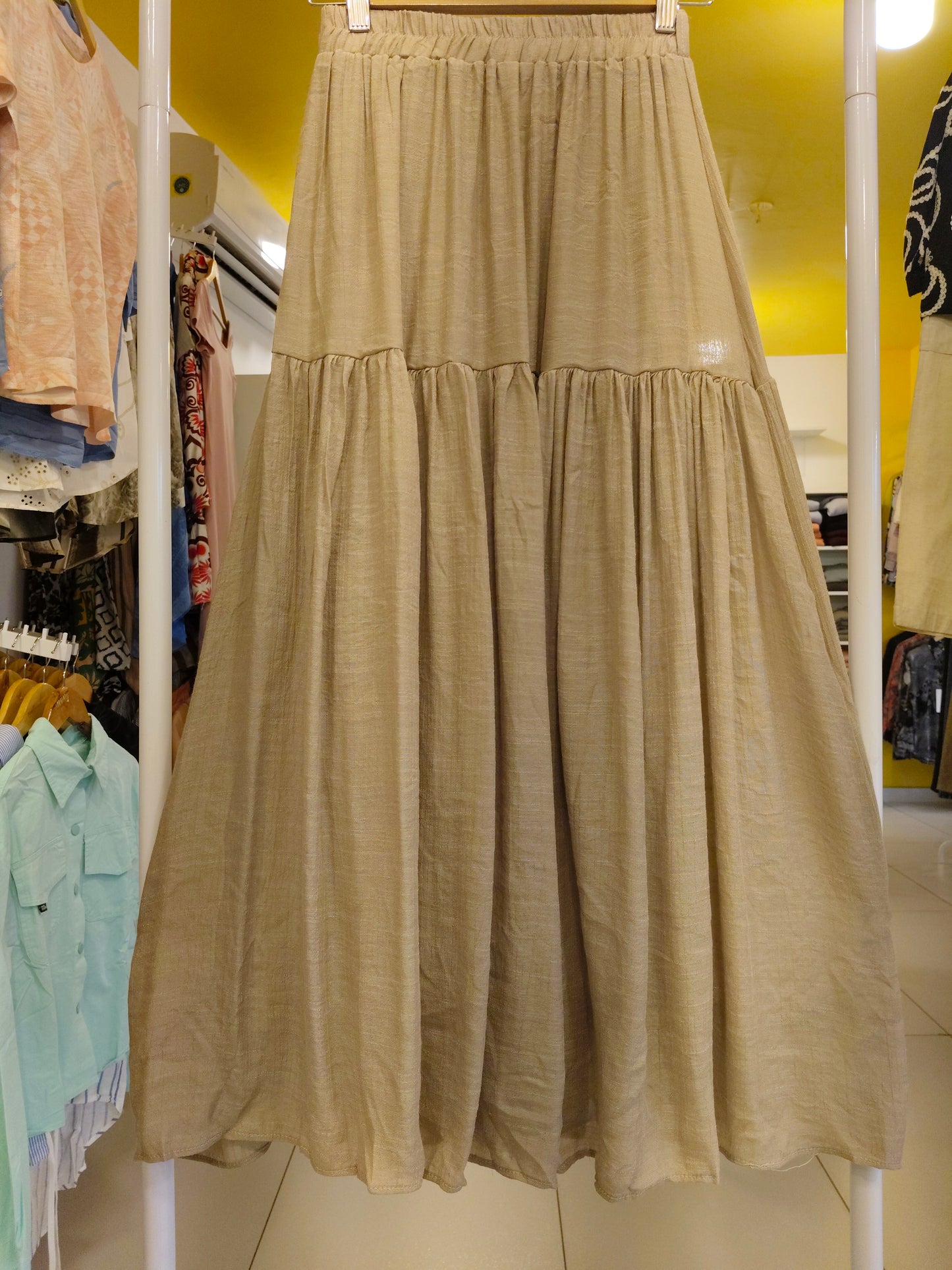 Women's Tiered Maxi Skirt