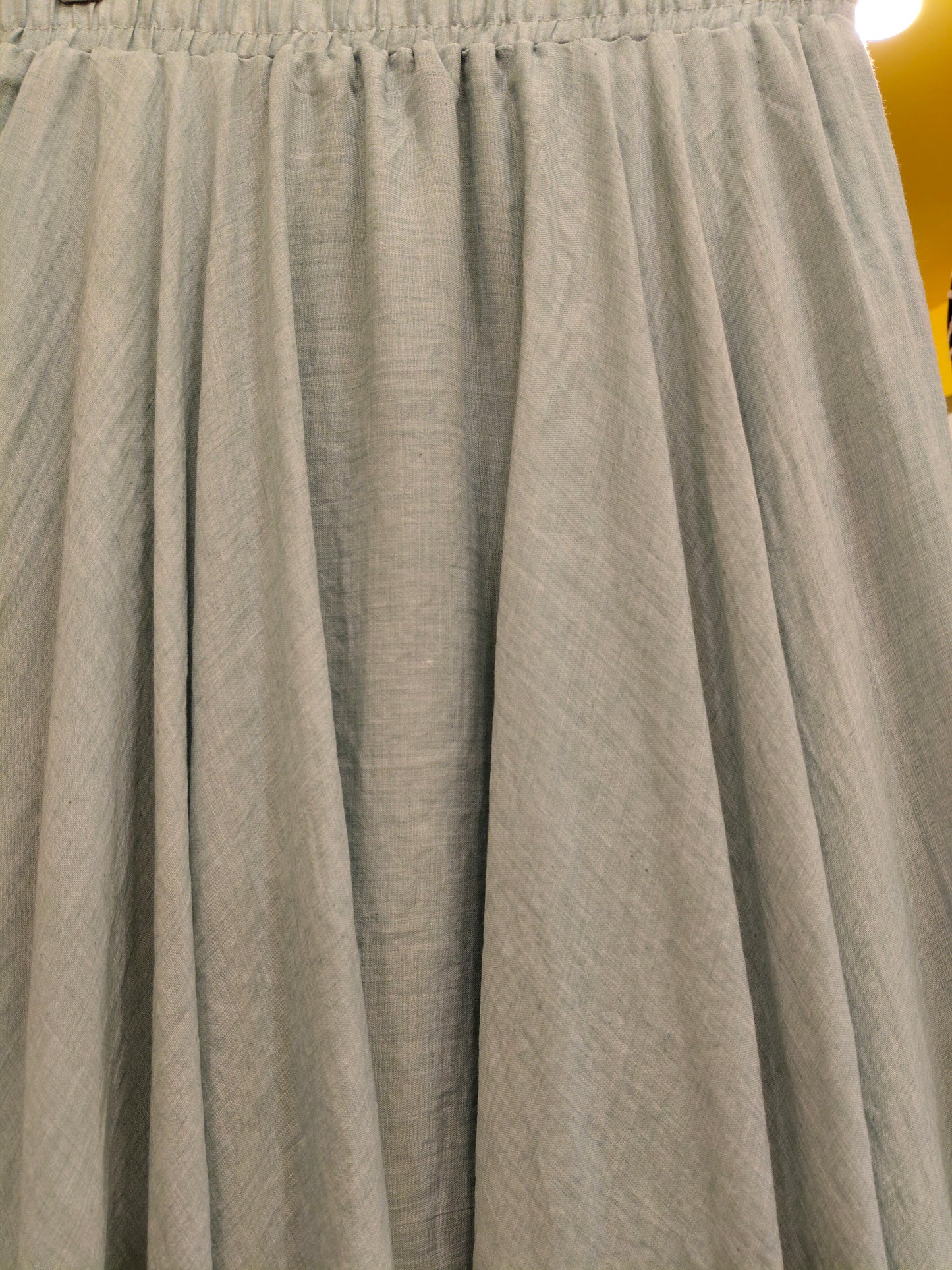Women's Flared Plain Maxi Skirt