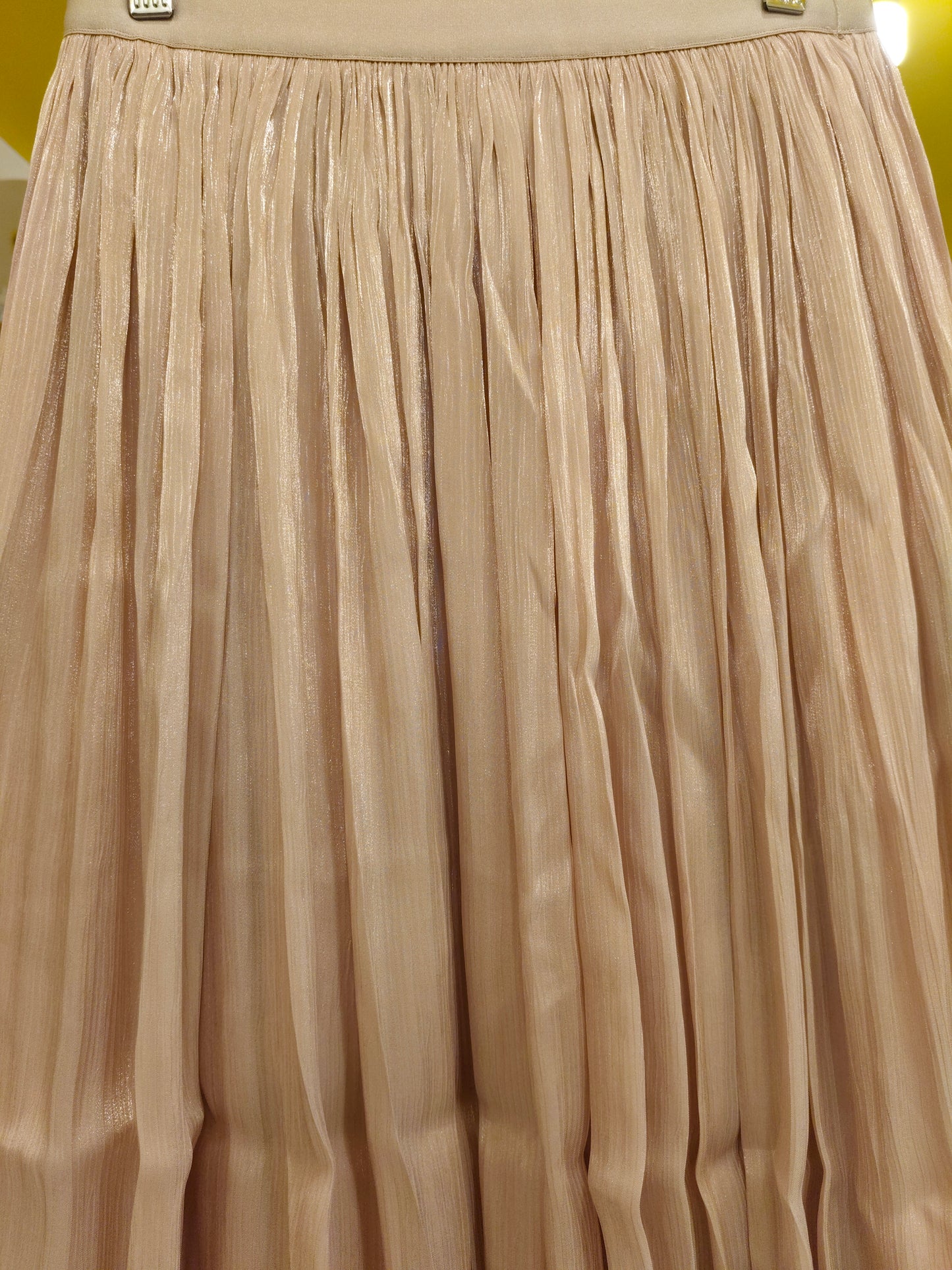 Women's Pleated Flared Maxi Skirt