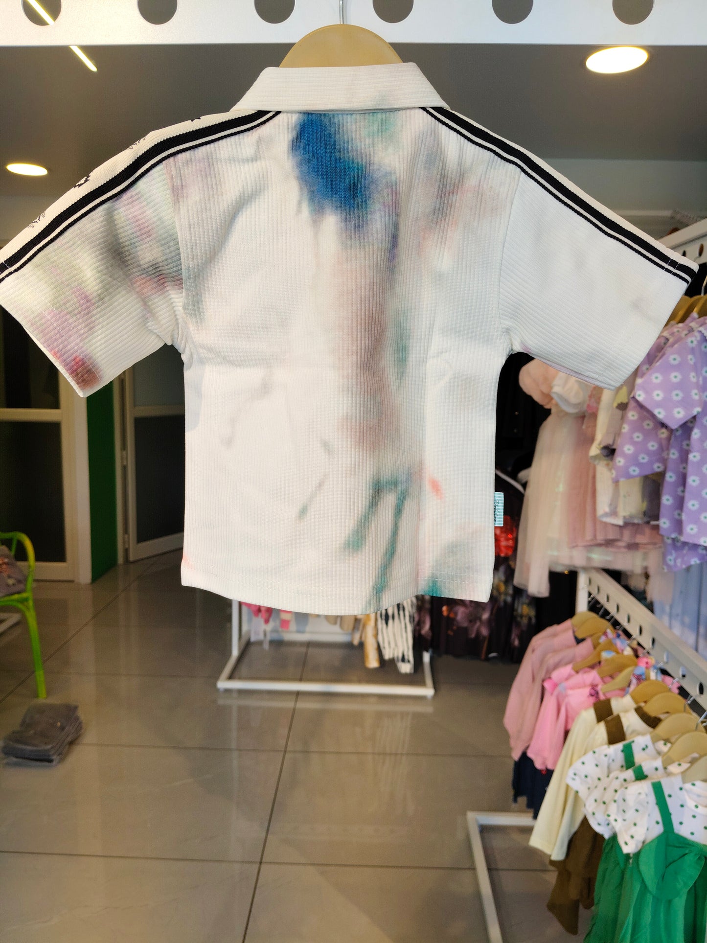 Kids' Zip-Up Polo T-Shirt (1 year)