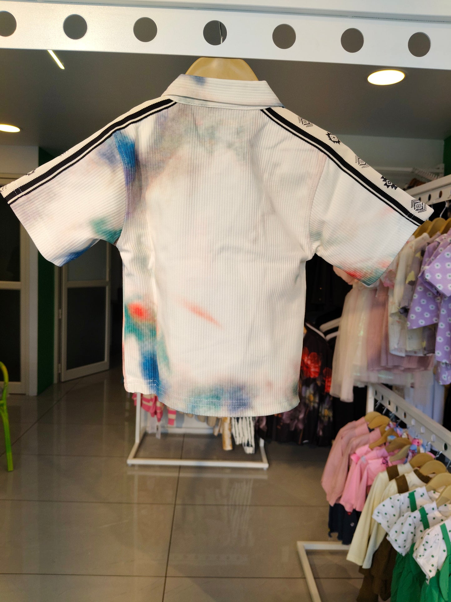 Kids' Zip-Up Polo T-Shirt (1 year)