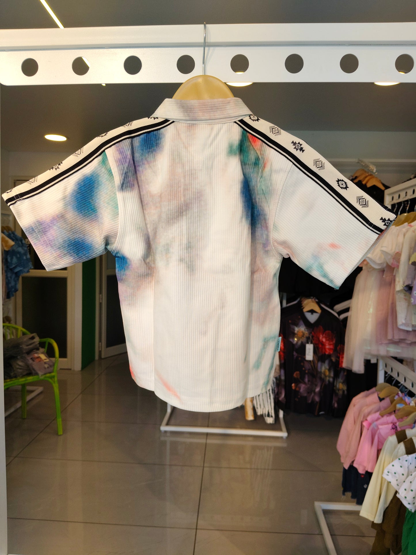 Kids' Zip-Up Polo T-Shirt (5 year)