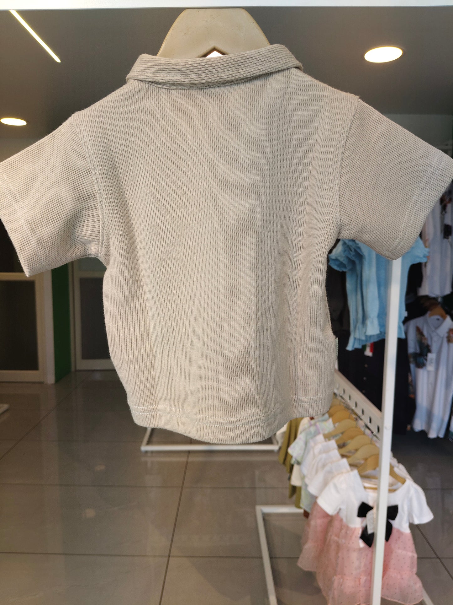 Kids' Zip-Up Polo T-Shirt (1 year)