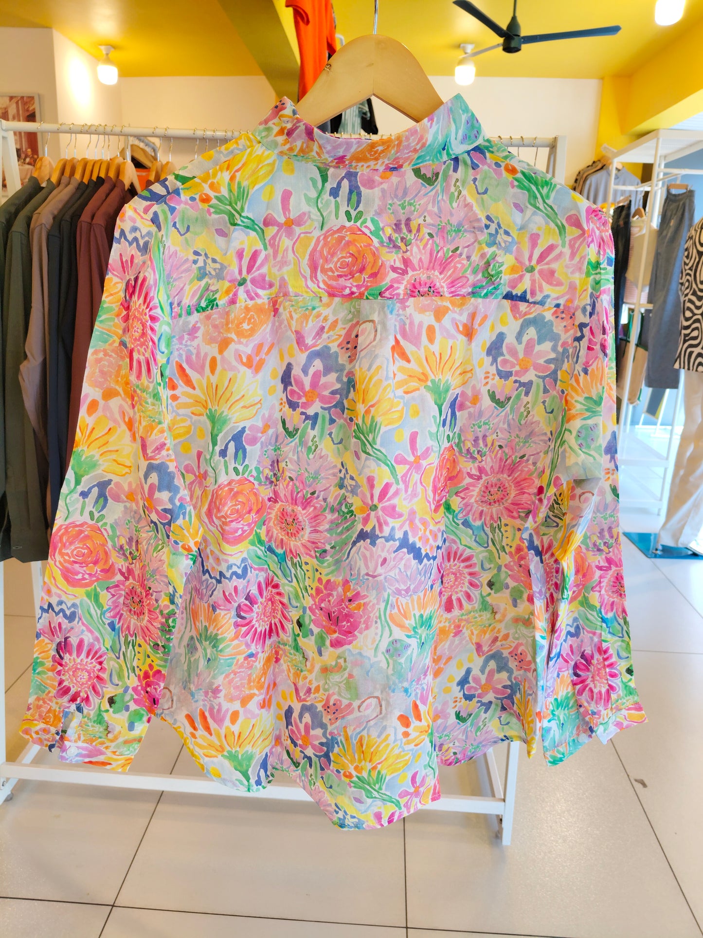 Floral Shirt for Women (FREE SIZE)