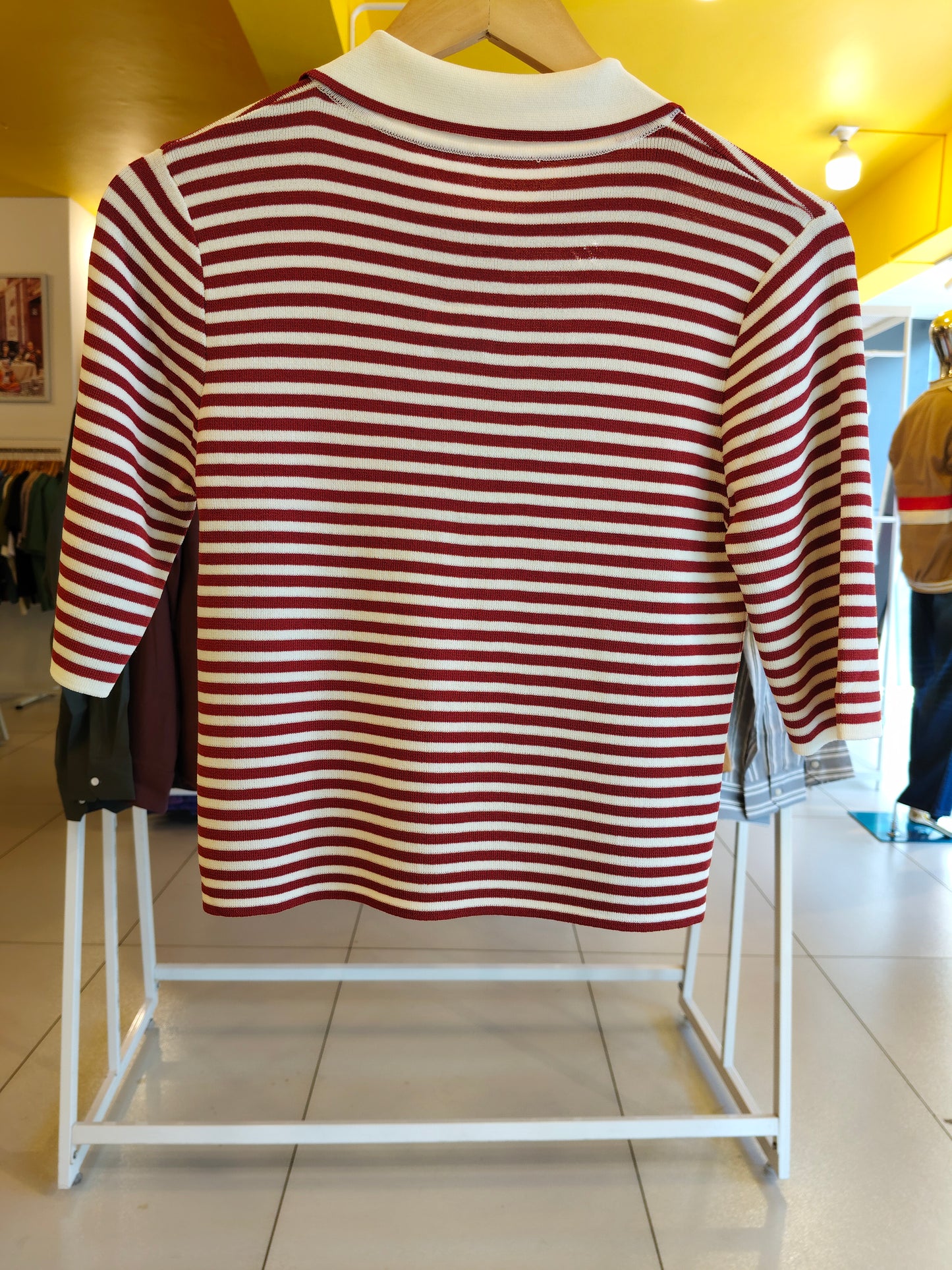 Quarter Zip Polo T-shirt for Women (FREE SIZE)