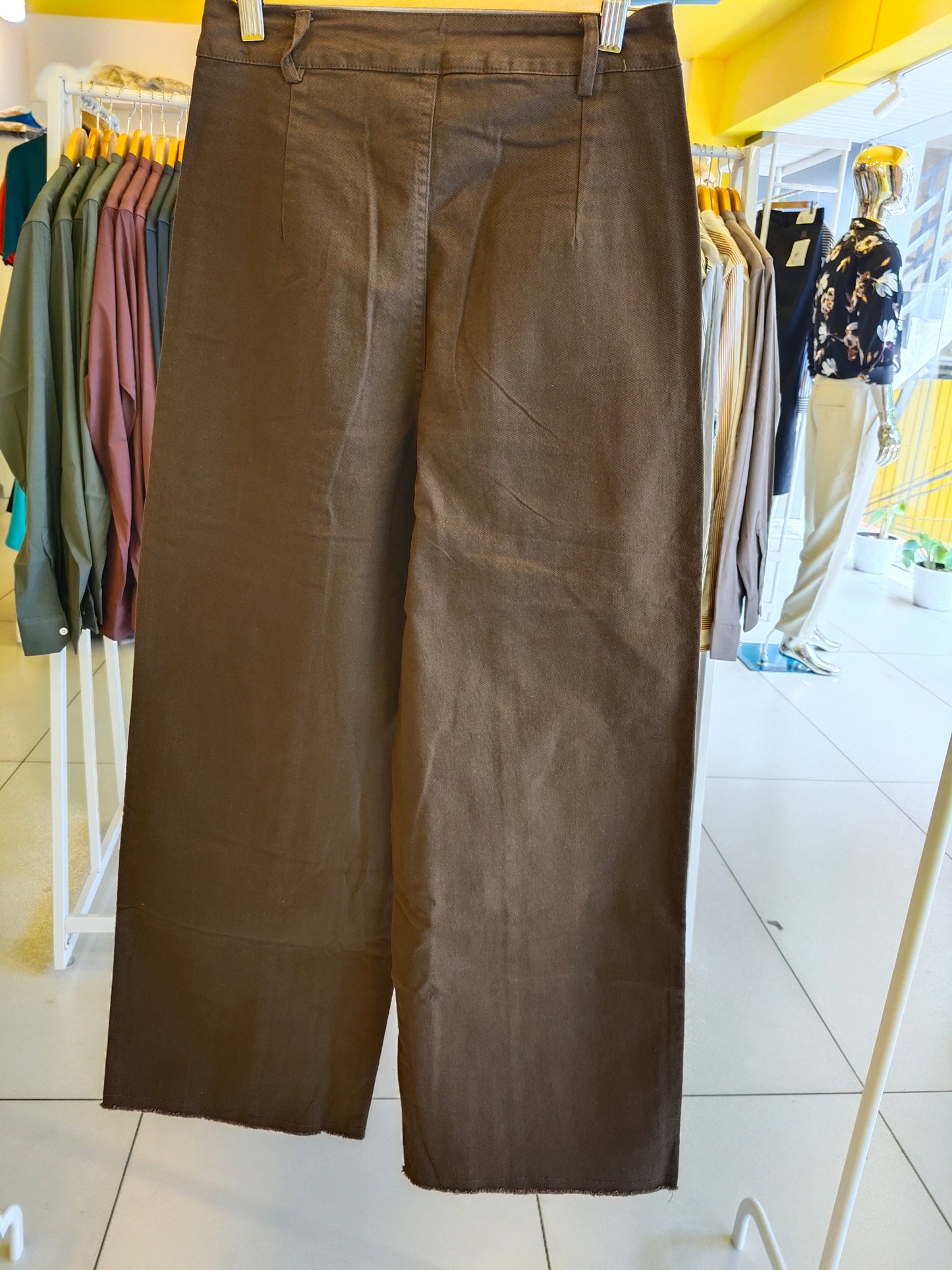 Wide Leg Trousers for Women (Size 28)
