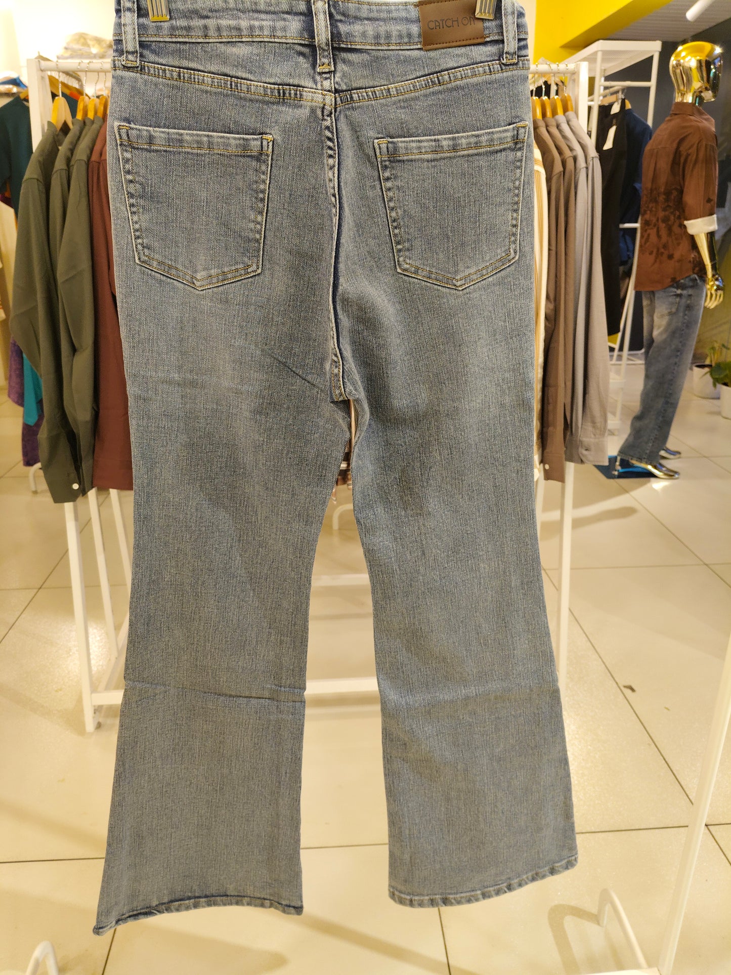Bell Bottom Jeans for Women (Size 28)