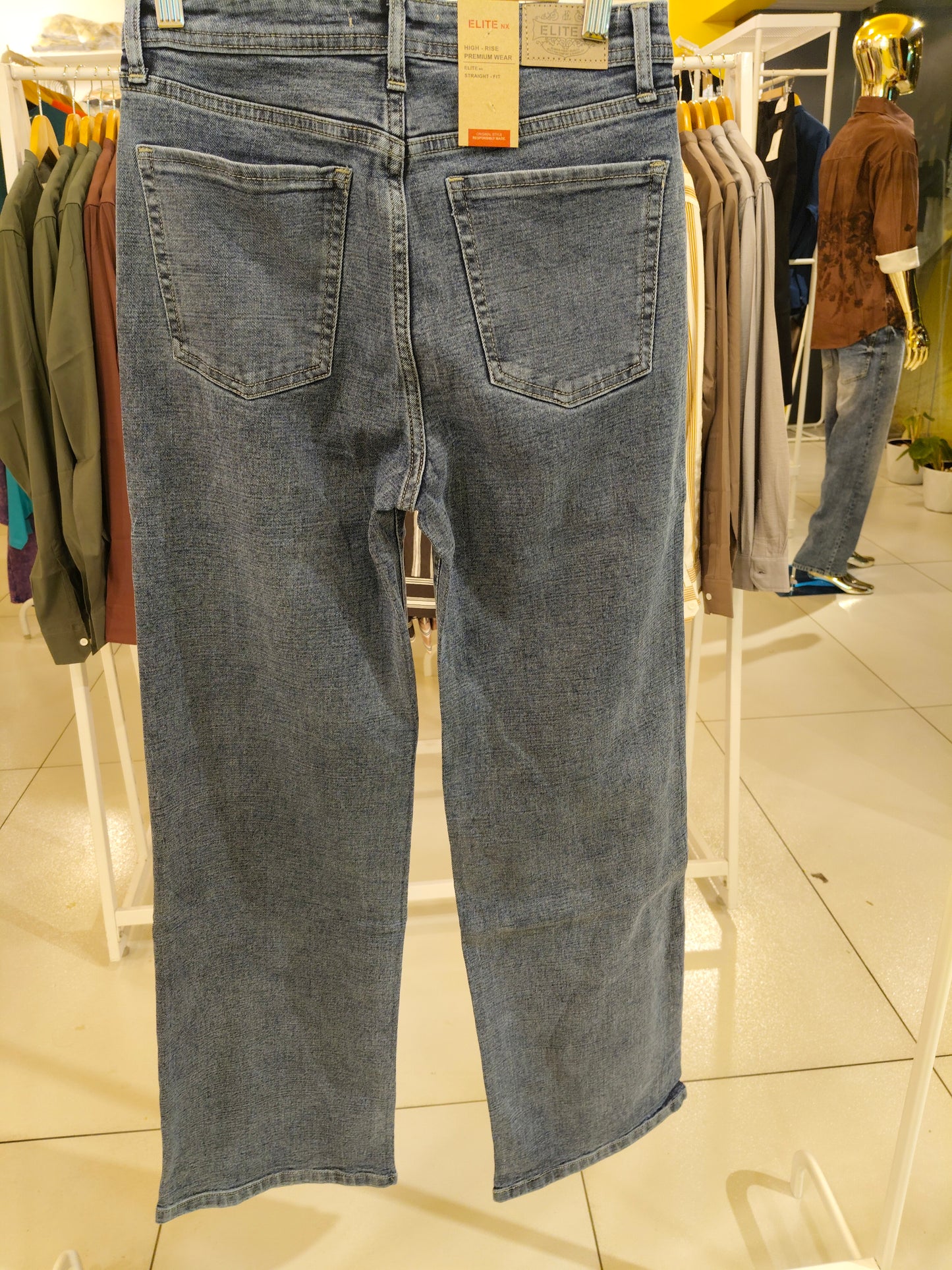 Straight fit Jeans for Women (Size 34)