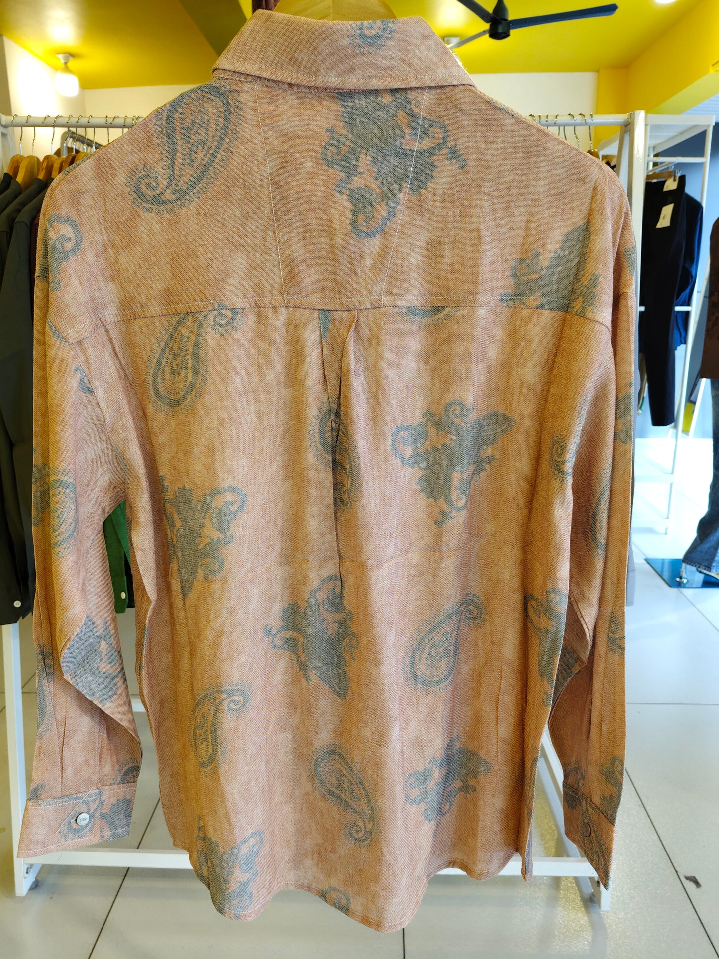 Men's Oversized Printed Shirt (MEDIUM)