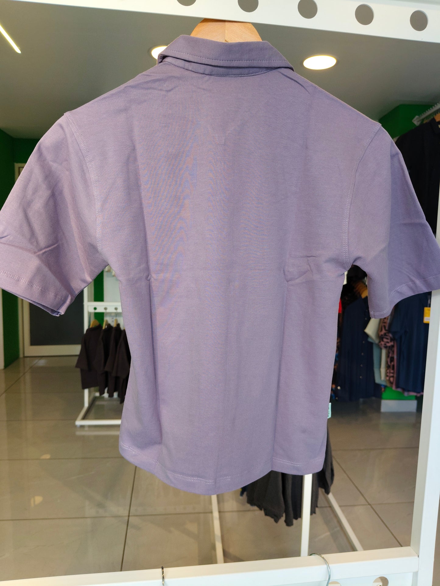 Kids' Zip-Up Polo T-Shirt ( 10 year)