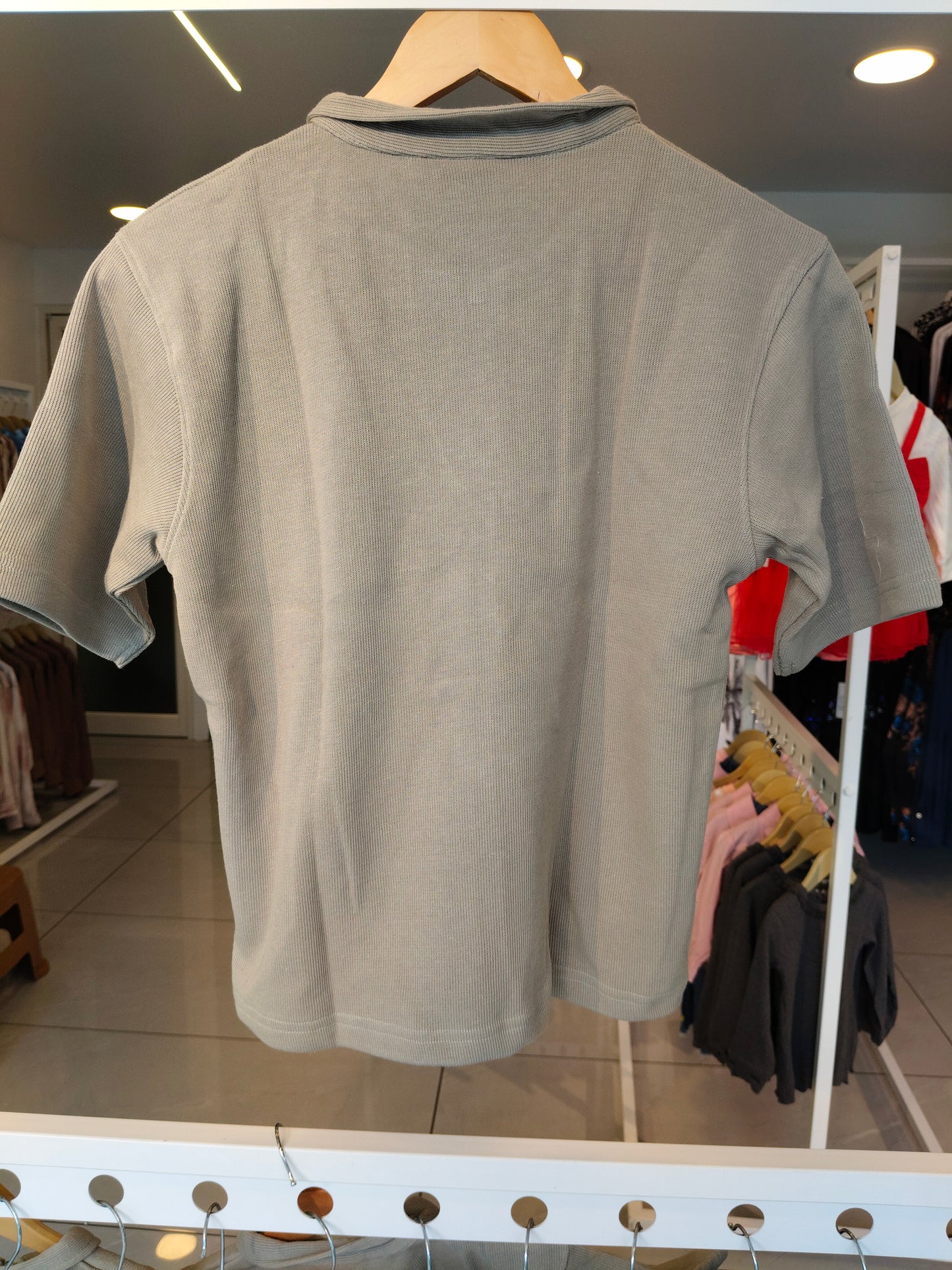 Kids' Zip-Up Polo T-Shirt (14 year)