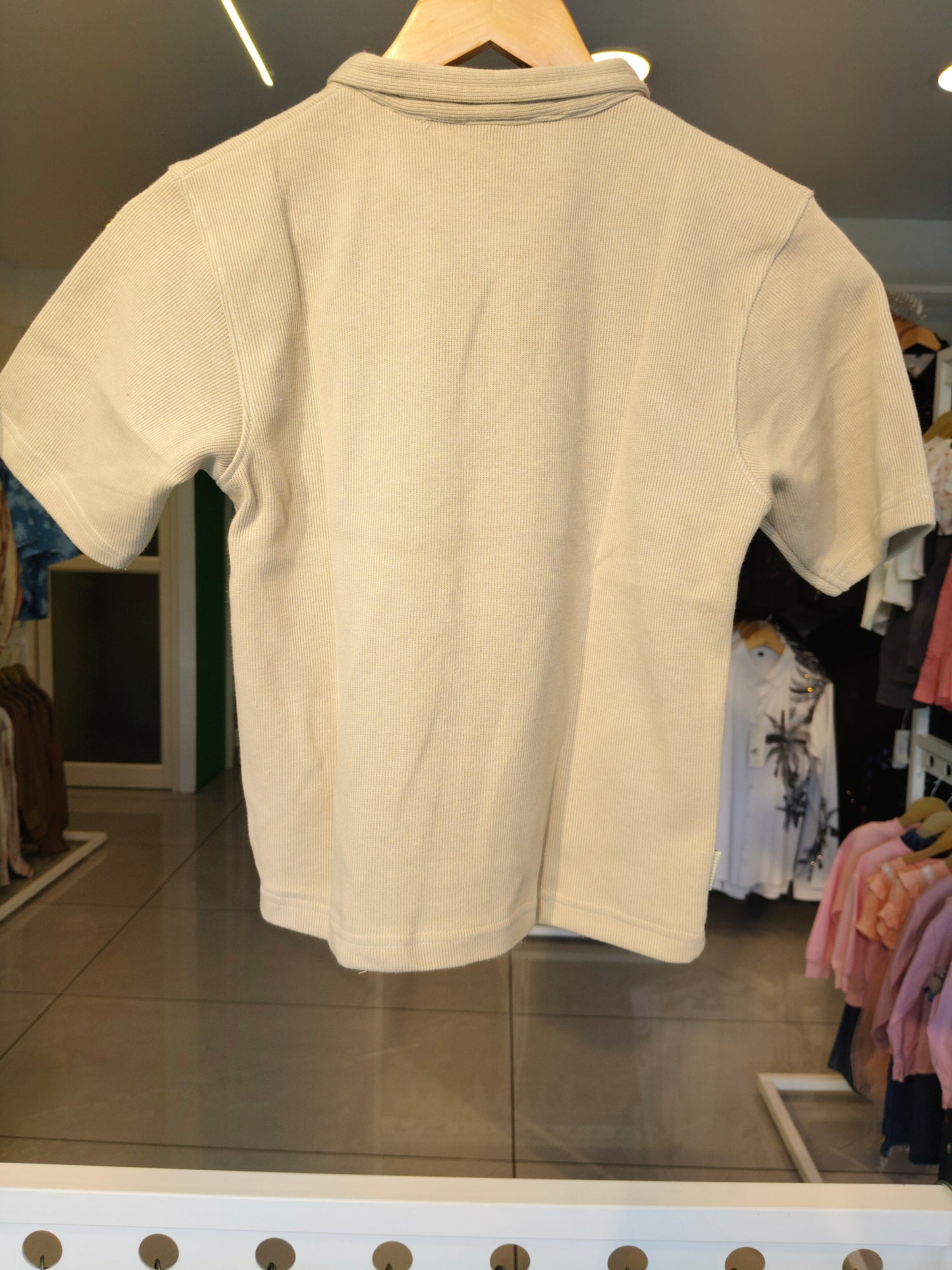 Kids' Zip-Up Polo T-Shirt (12 year)