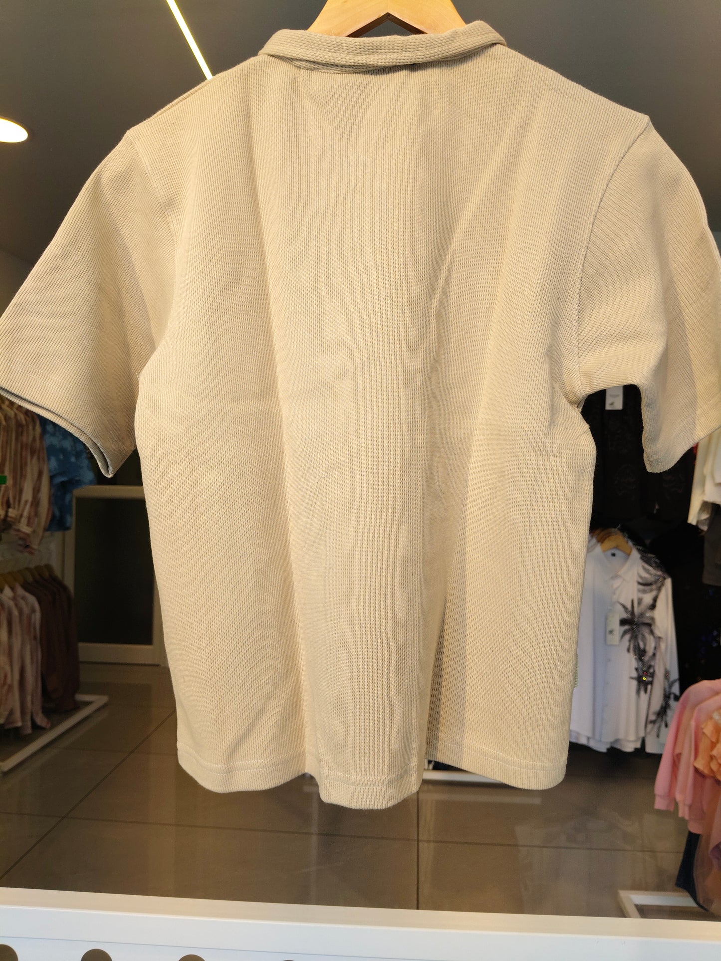 Kids' Zip-Up Polo T-Shirt (14 year)