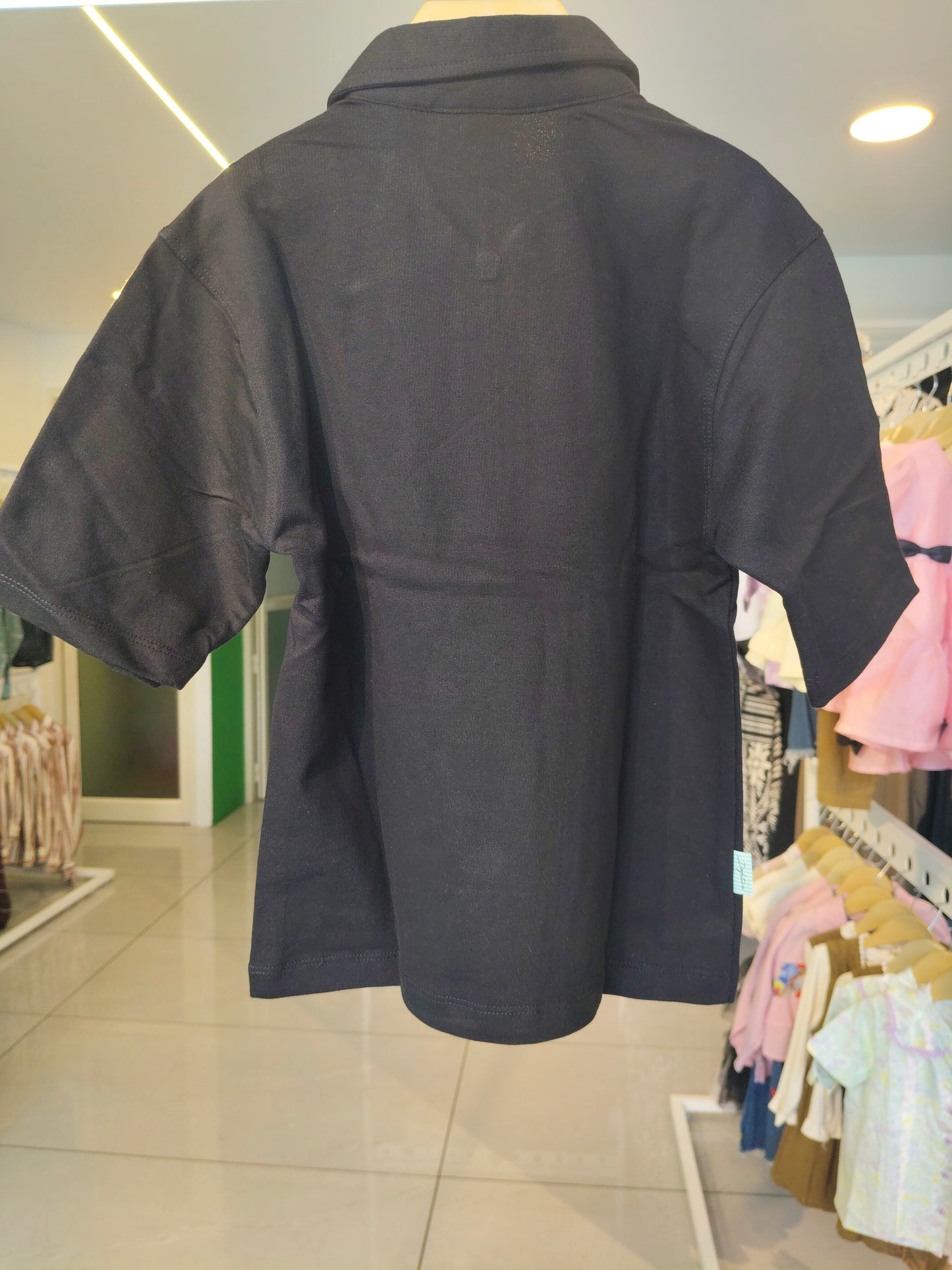 Kids' Zip-Up Polo T-Shirt (6 year)