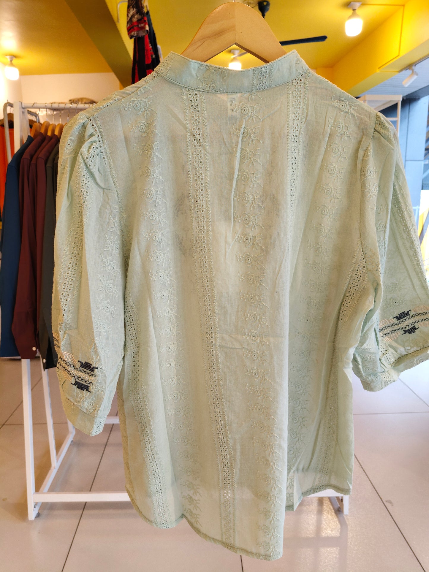 Embroidered Shirt for Women (FREE SIZE)