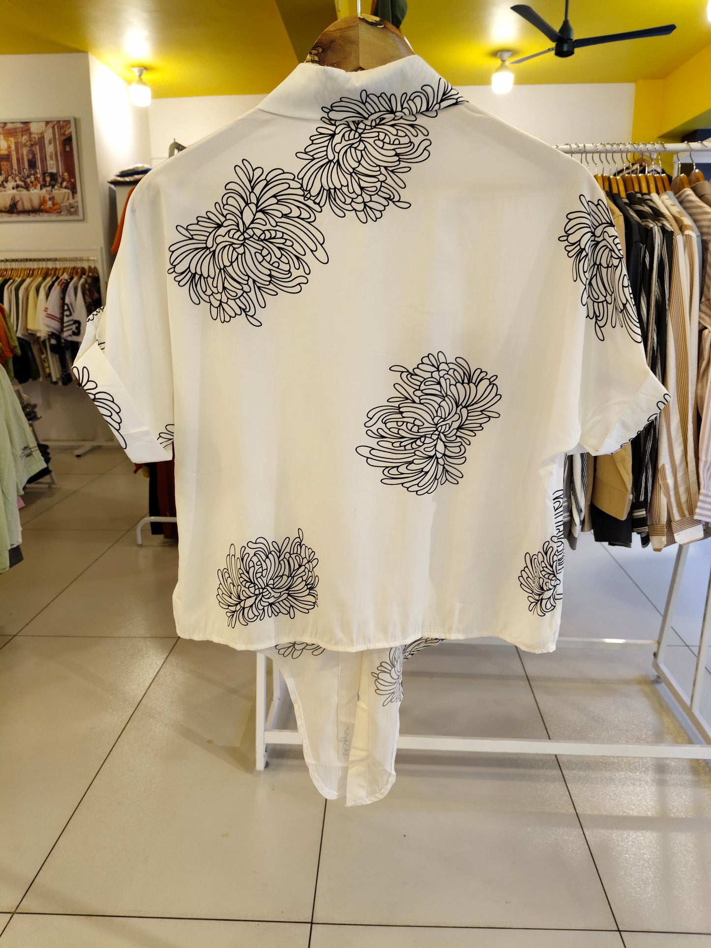 Ladies Tie-Front Shirt (FREE SIZE)