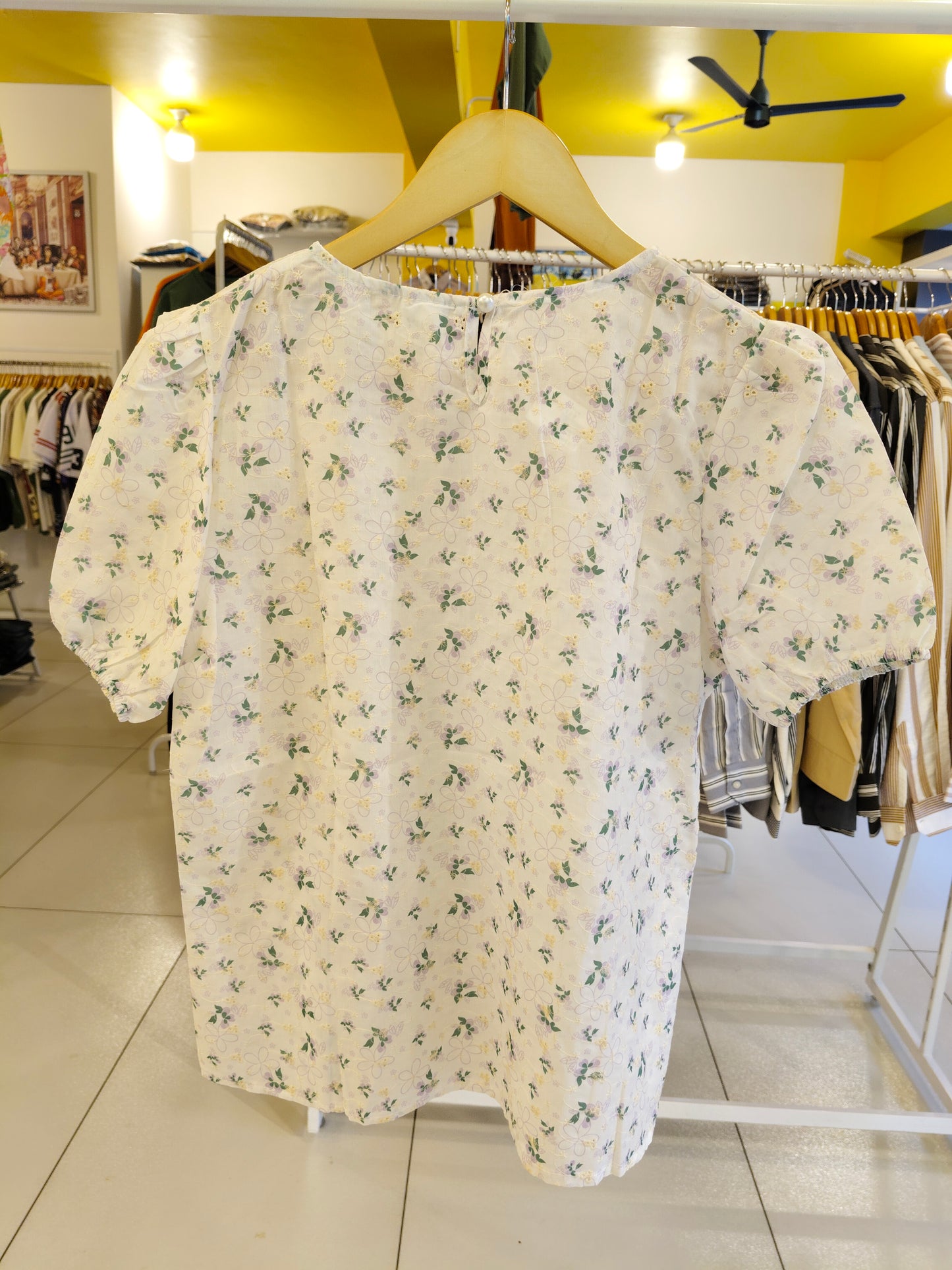 Embroidered Oversized Top for Women (FREE SIZE)