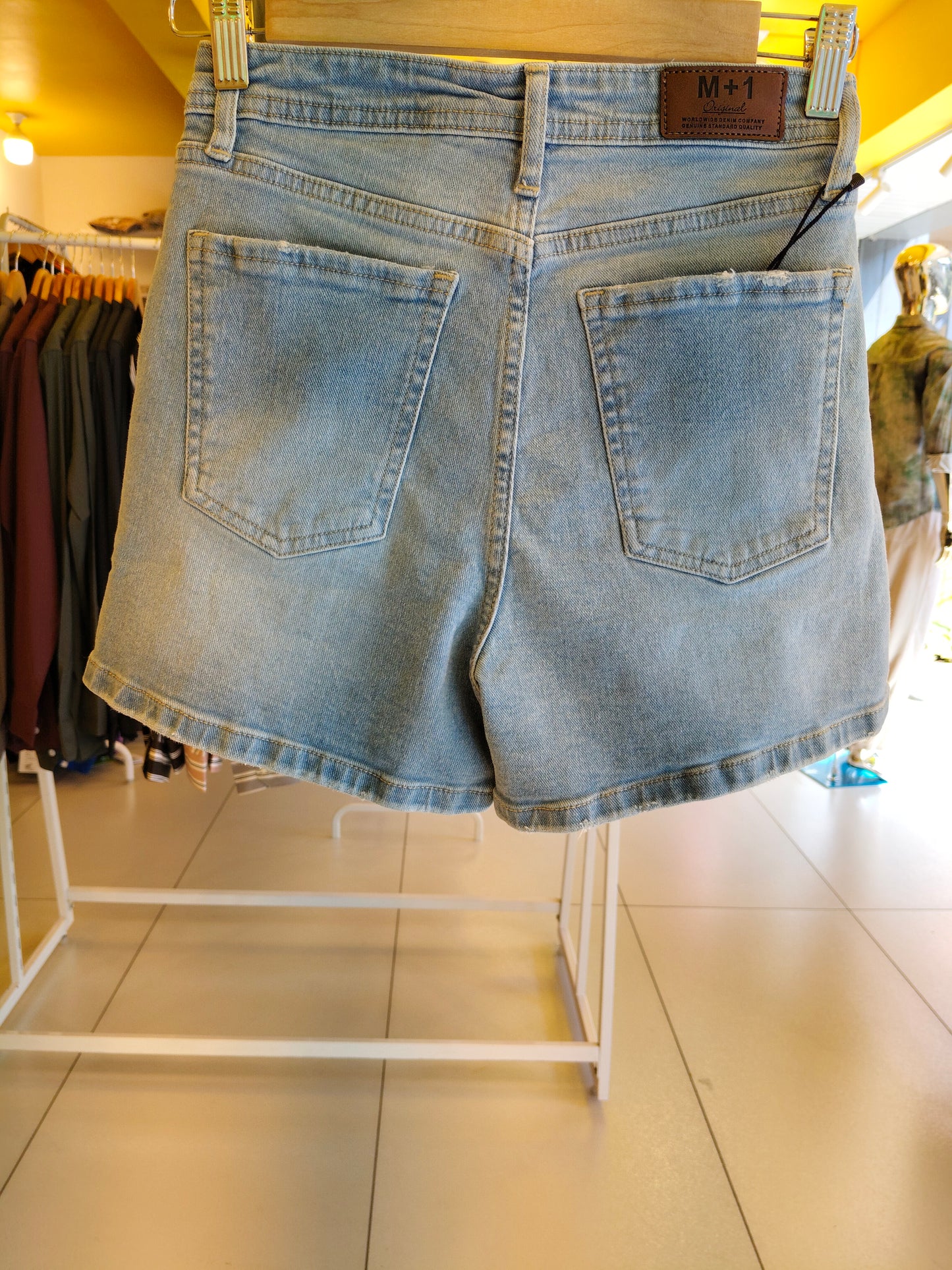 Ripped High-Waist Denim Shorts for Women (28)