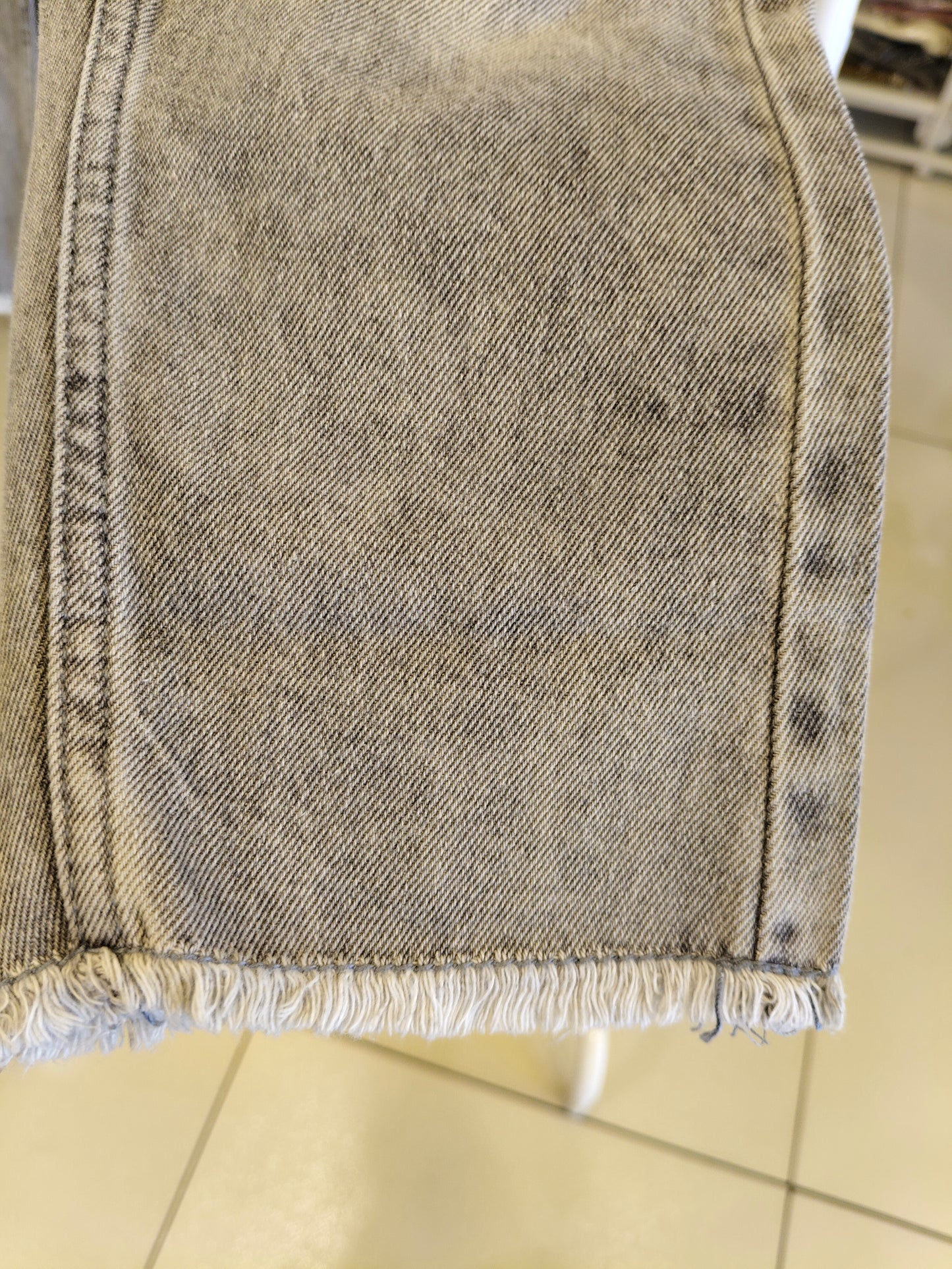 Mom Fit Ankle Length Denim Jeans for Women (30)