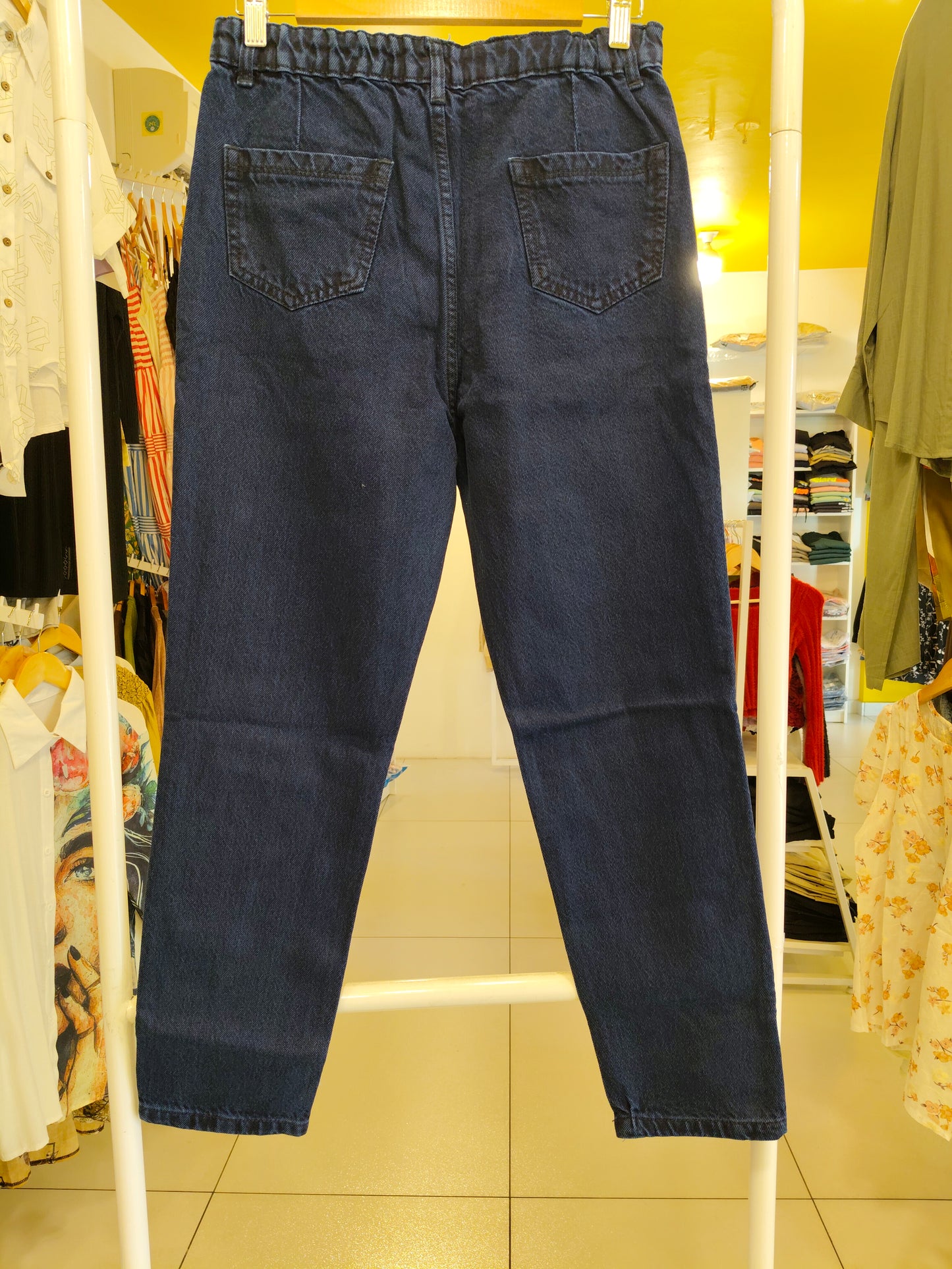 Mom Fit Denim Jeans for Women (32)