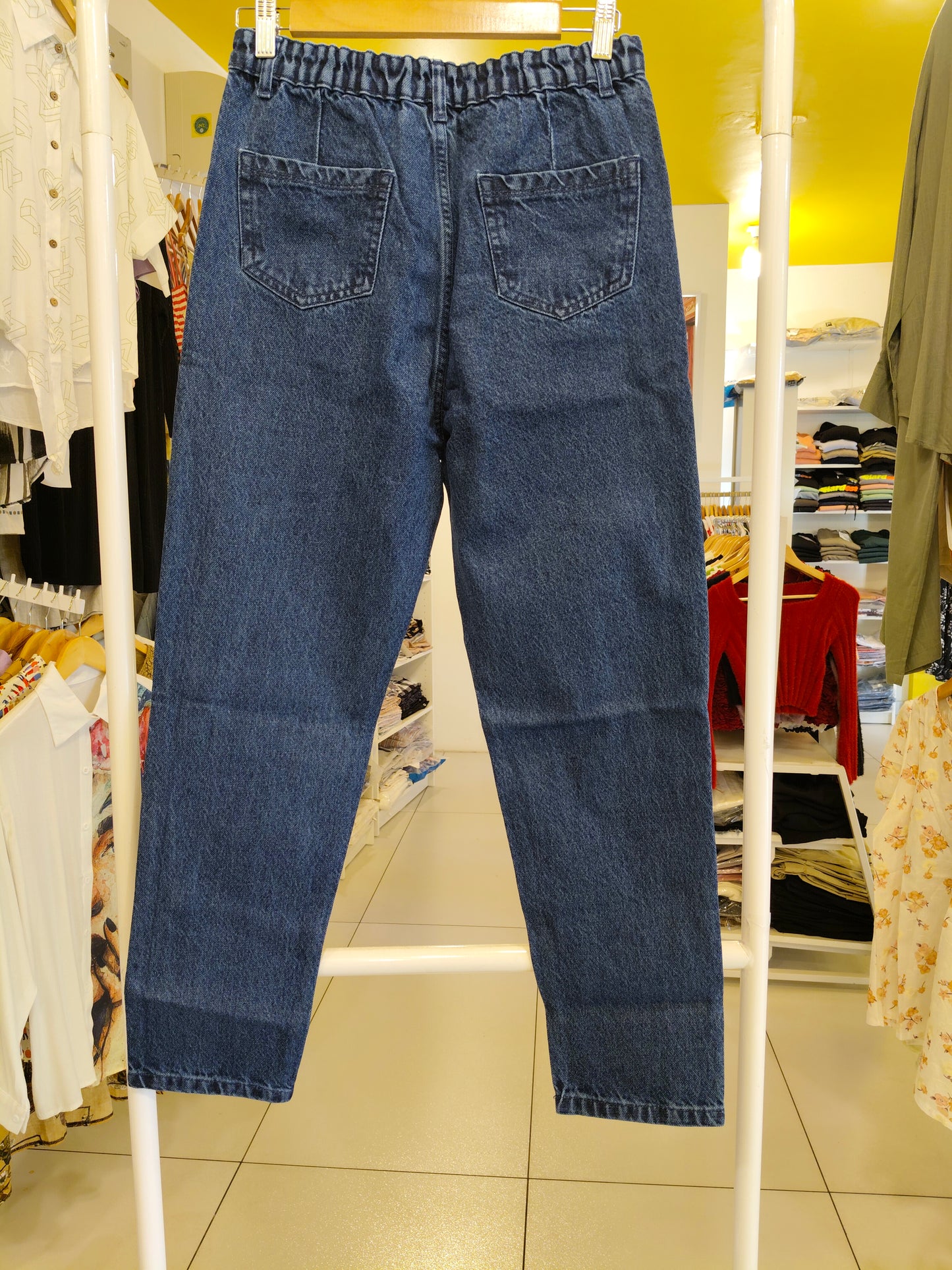 Mom Fit Denim Jeans for Women (30)