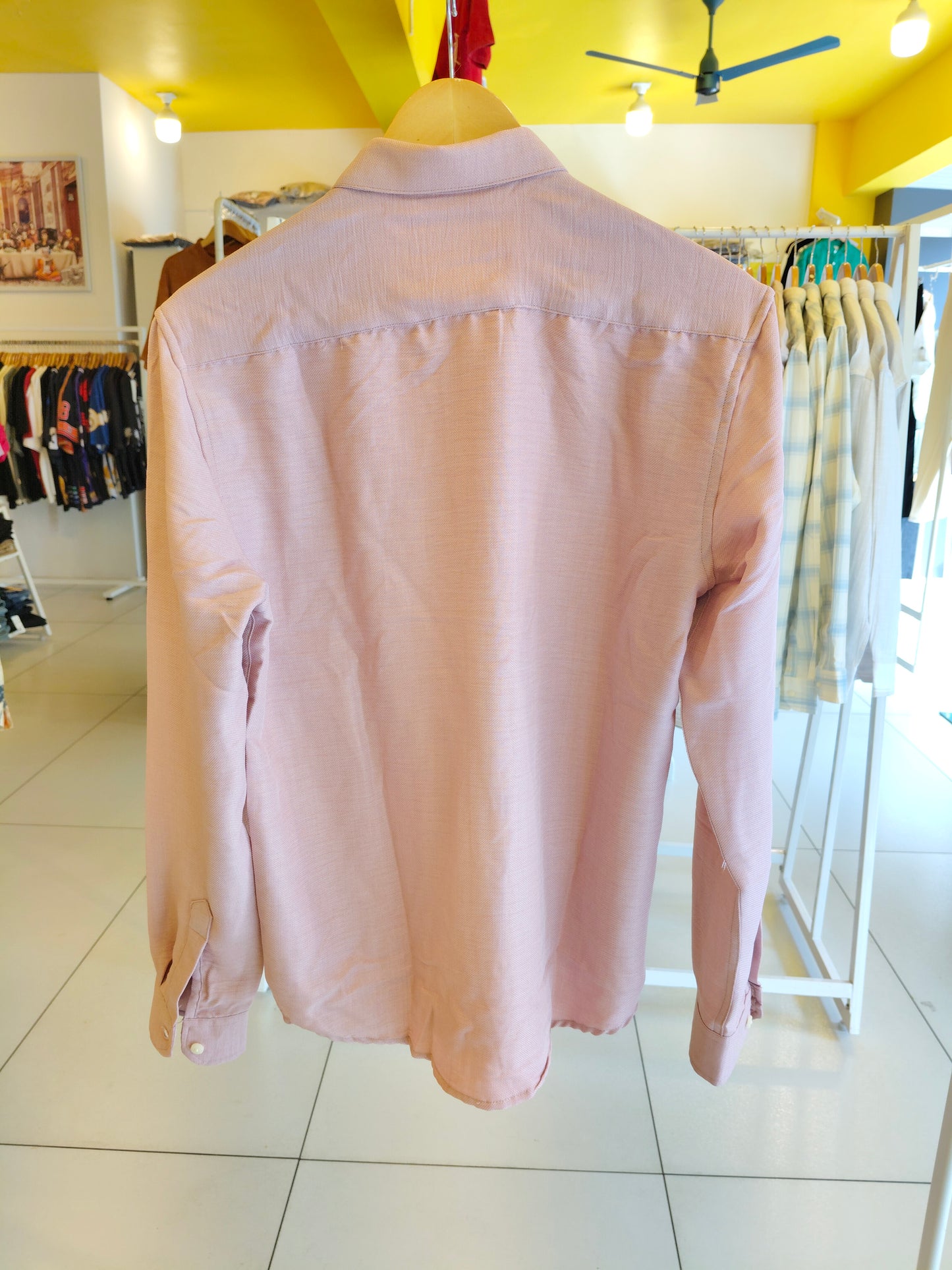 Oversized Linen Shirt for Men (XL)