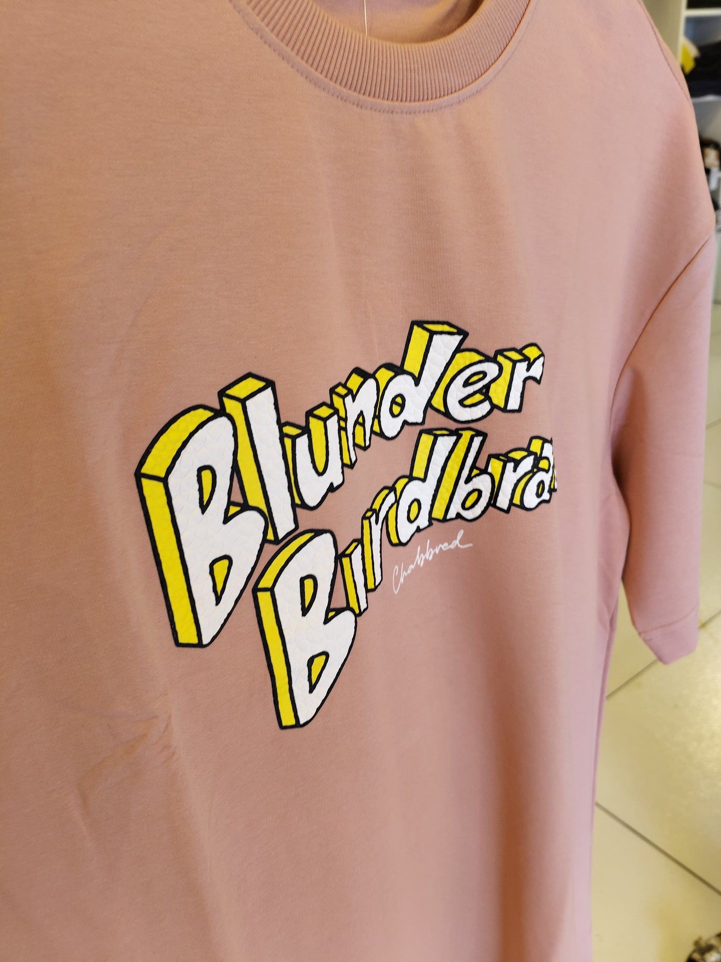NEXT Printed Oversized Fit Round Neck T-shirt (Small)