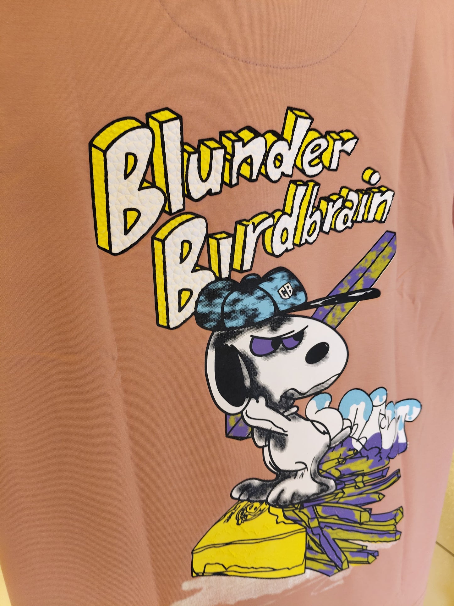 NEXT Printed Oversized Fit Round Neck T-shirt (Small)