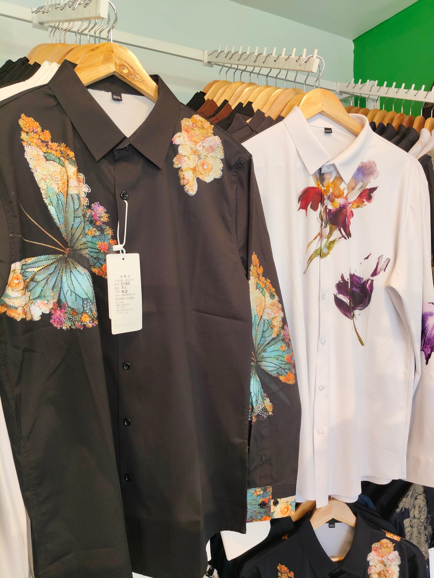 Bedazzled Party Wear Shirts