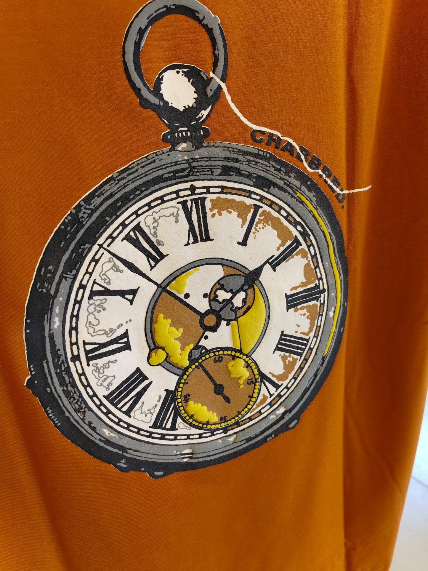NEXT Printed Oversized Fit Round Neck T-shirt (Medium)
