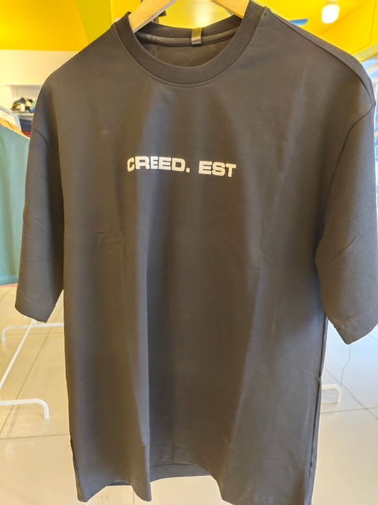 NEXT Printed Oversized Fit Round Neck T-shirt (Medium)