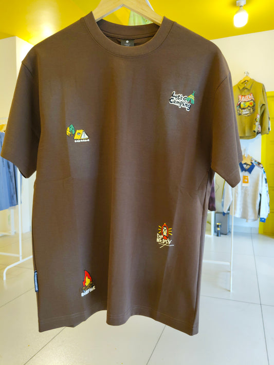 NEXT Printed Oversized Fit Round Neck T-shirt (Medium)