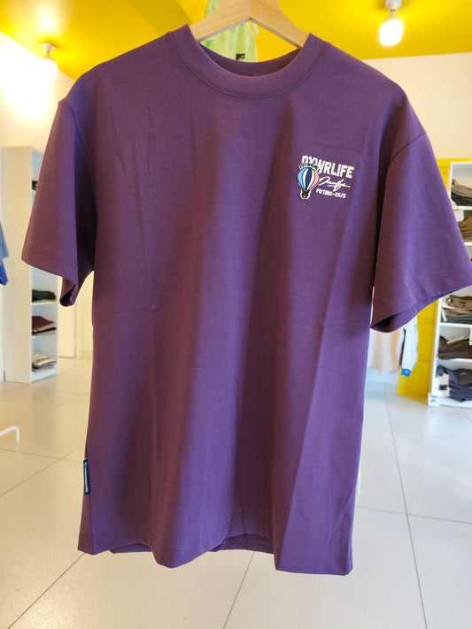 NEXT Printed Oversized Fit Round Neck T-shirt (Medium)