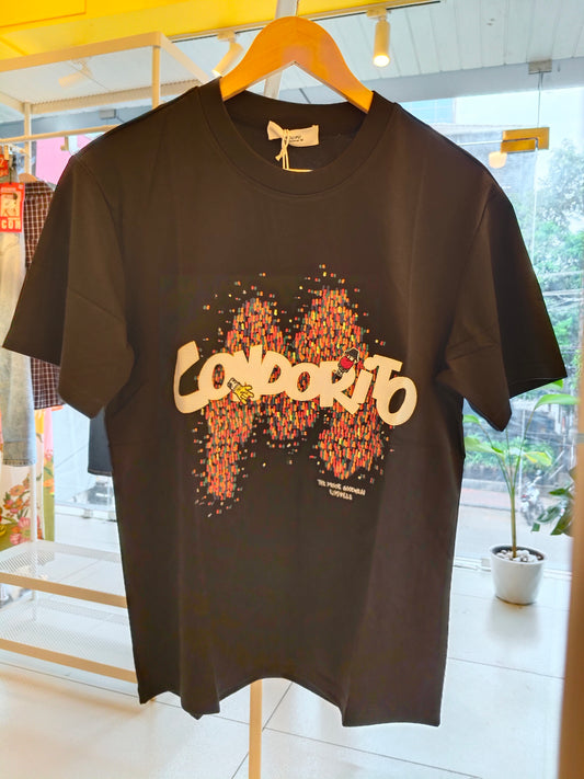 NEXT Printed Oversized Fit Round Neck T-shirt (Medium)