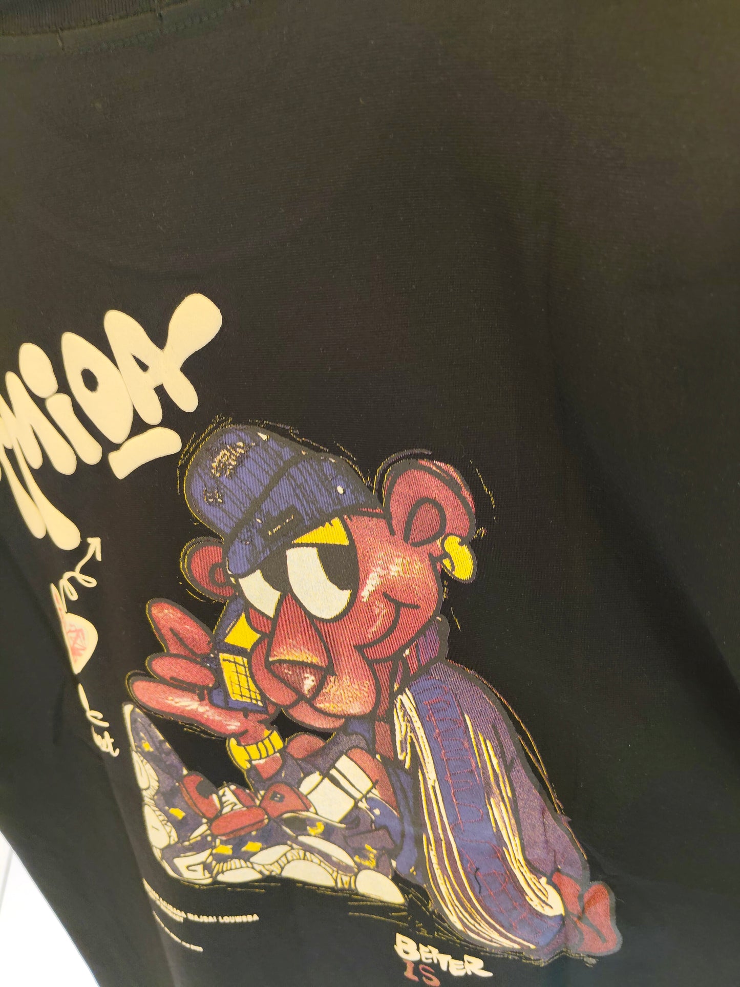 NEXT Printed Oversized Fit Round Neck T-shirt (Medium)