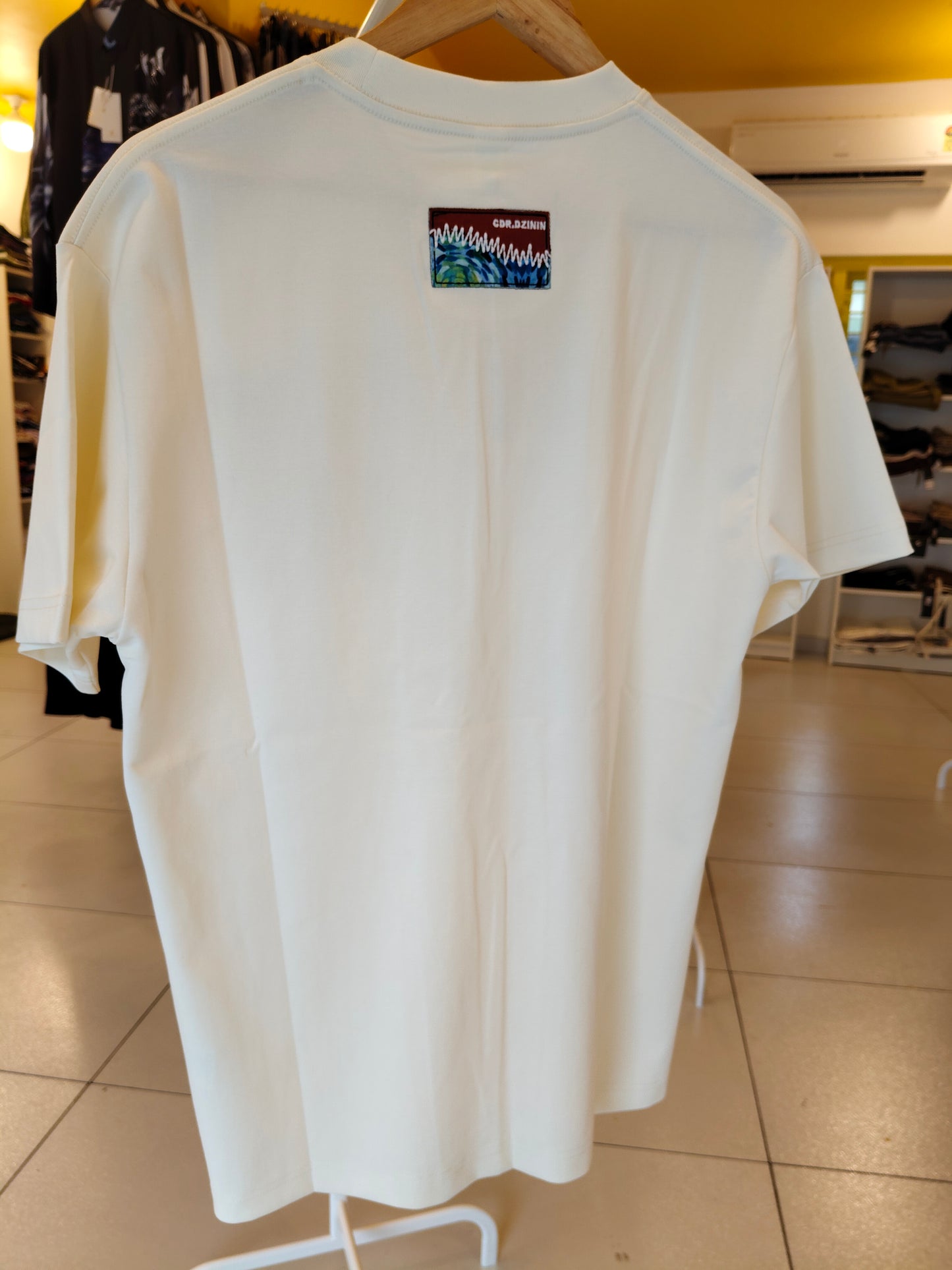 NEXT Printed Oversized Fit Round Neck T-shirt (Medium)