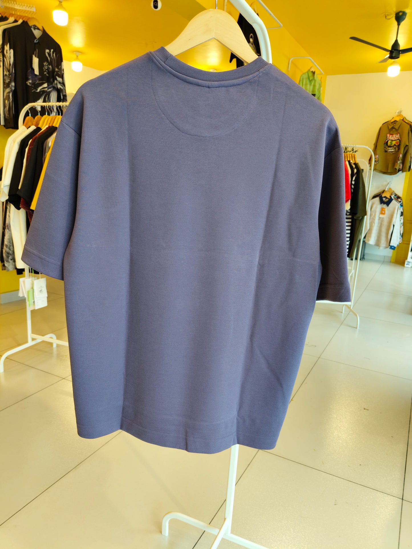 NEXT Printed Oversized Fit Round Neck T-shirt (Large)