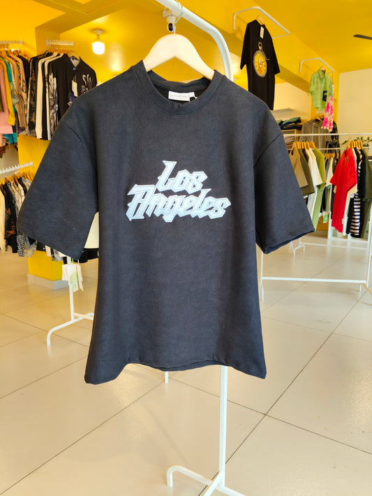 NEXT Printed Oversized Fit Round Neck T-shirt (Large)