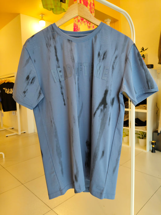 NEXT Printed Oversized Fit Round Neck T-shirt (Large)