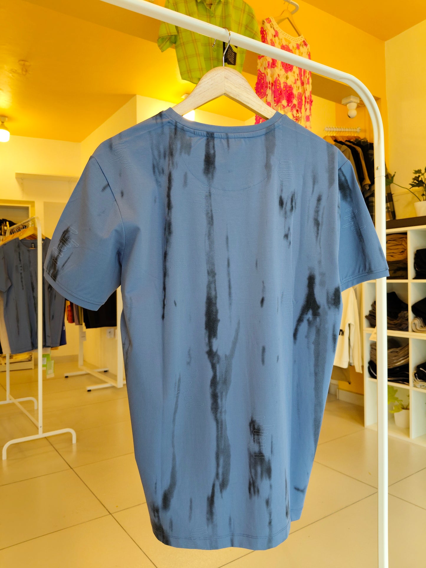 NEXT Printed Oversized Fit Round Neck T-shirt (Large)