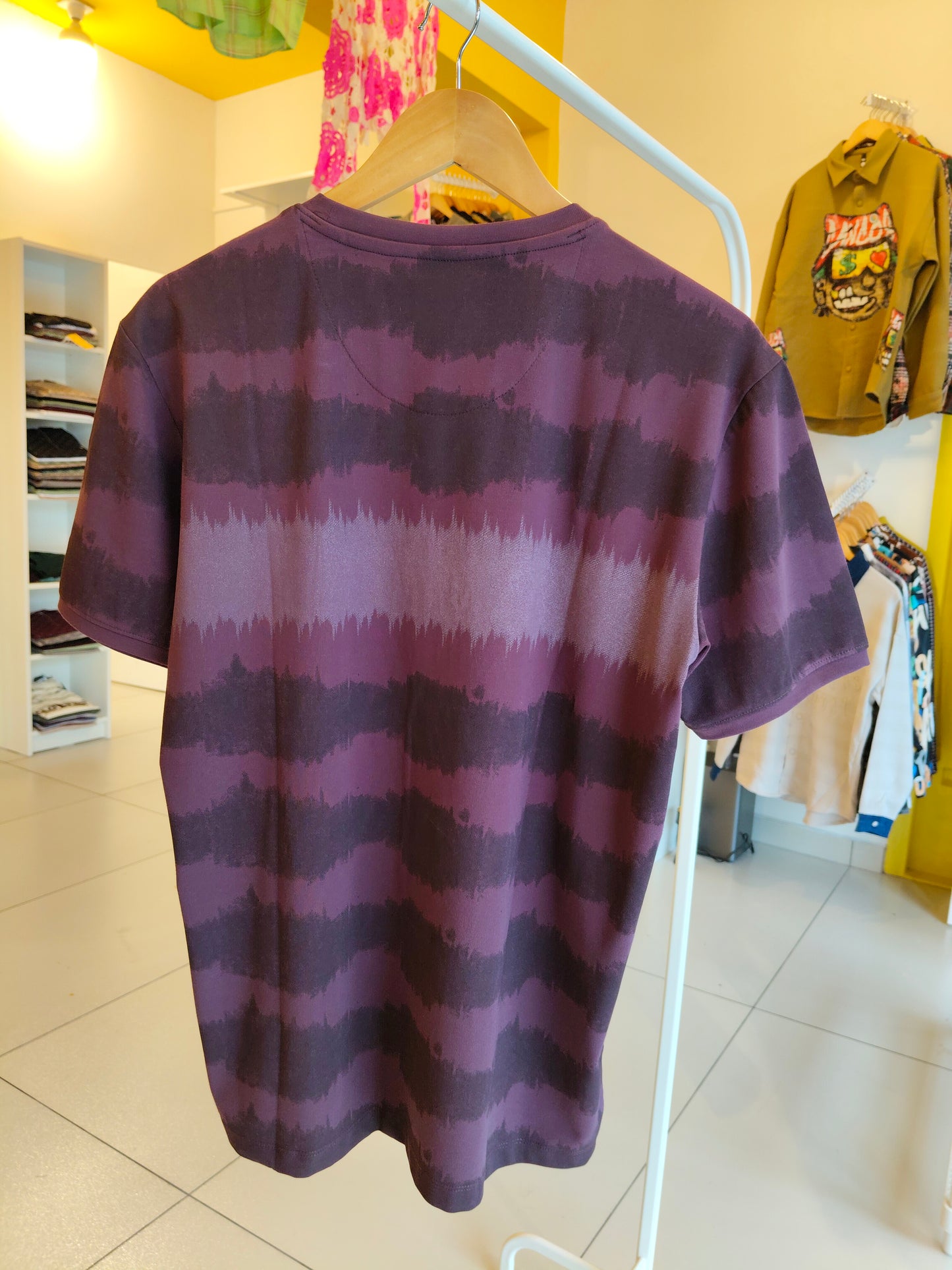 NEXT Printed Oversized Fit Round Neck T-shirt (Large)