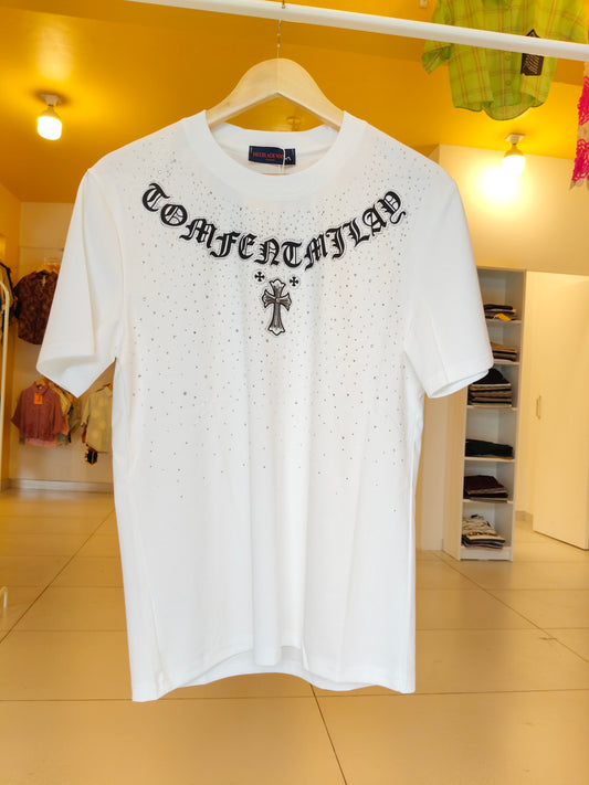 NEXT Printed Oversized Fit Round Neck T-shirt (Large)