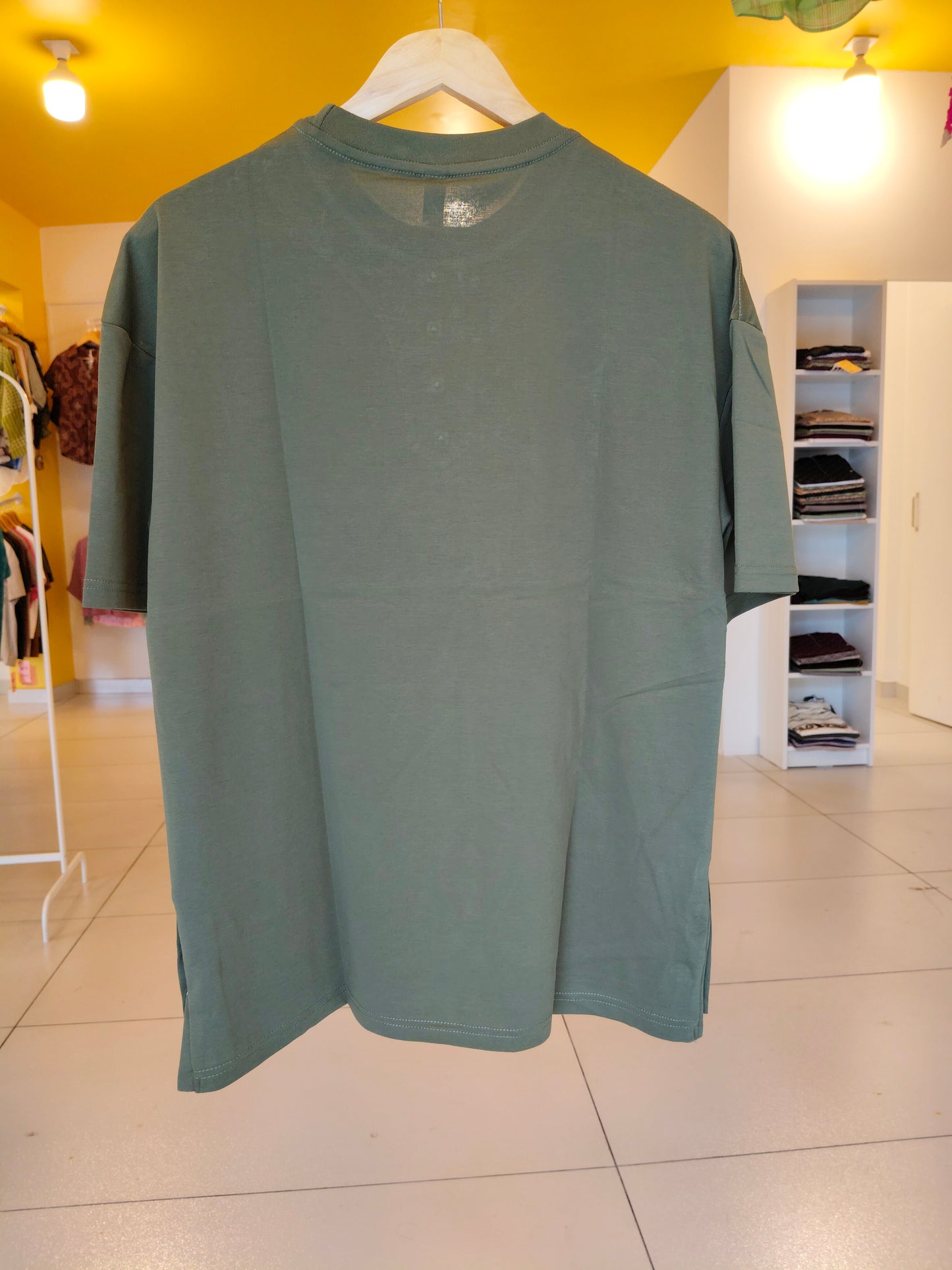 NEXT Printed Oversized Fit Round Neck T-shirt (Large)