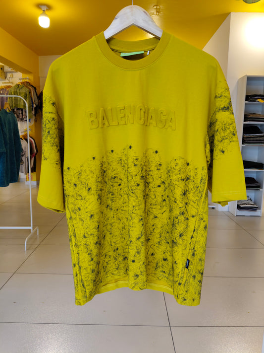 NEXT Printed Oversized Fit Round Neck T-shirt (Large)